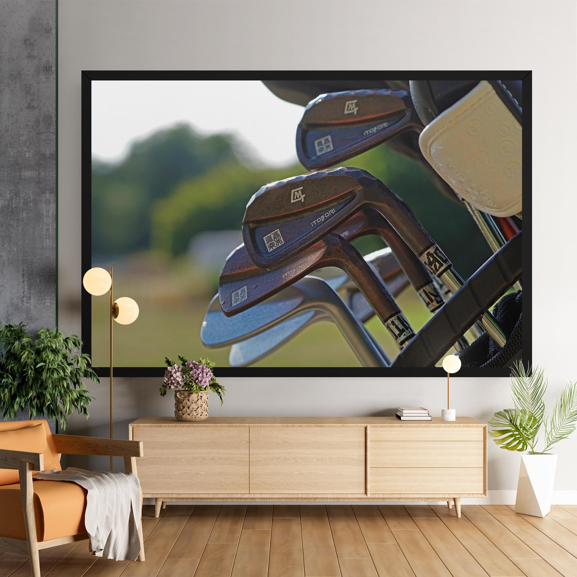 Tablou Canvas Brown Golf Club mockup 9