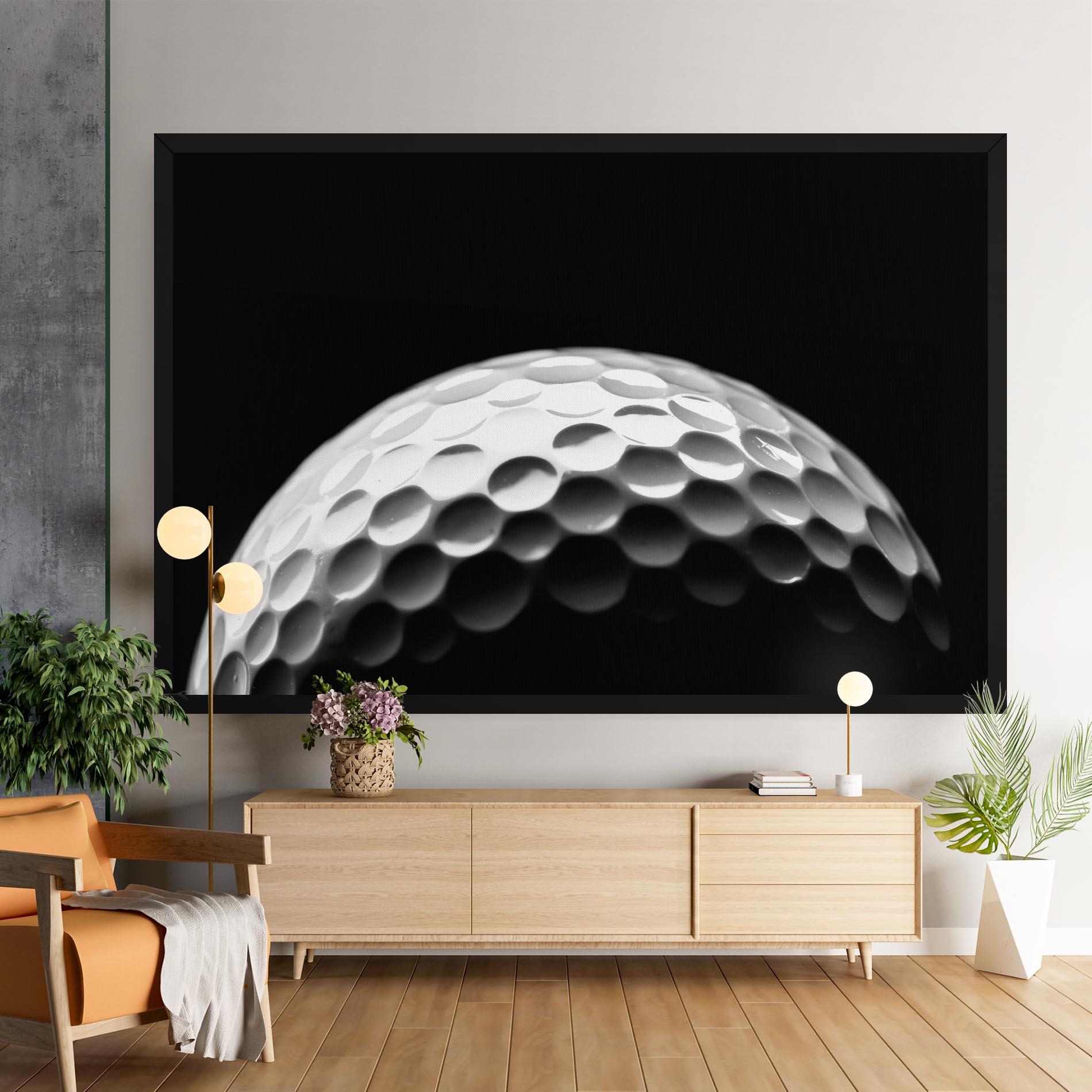 Tablou Canvas Golf Ball Close Up mockup 9