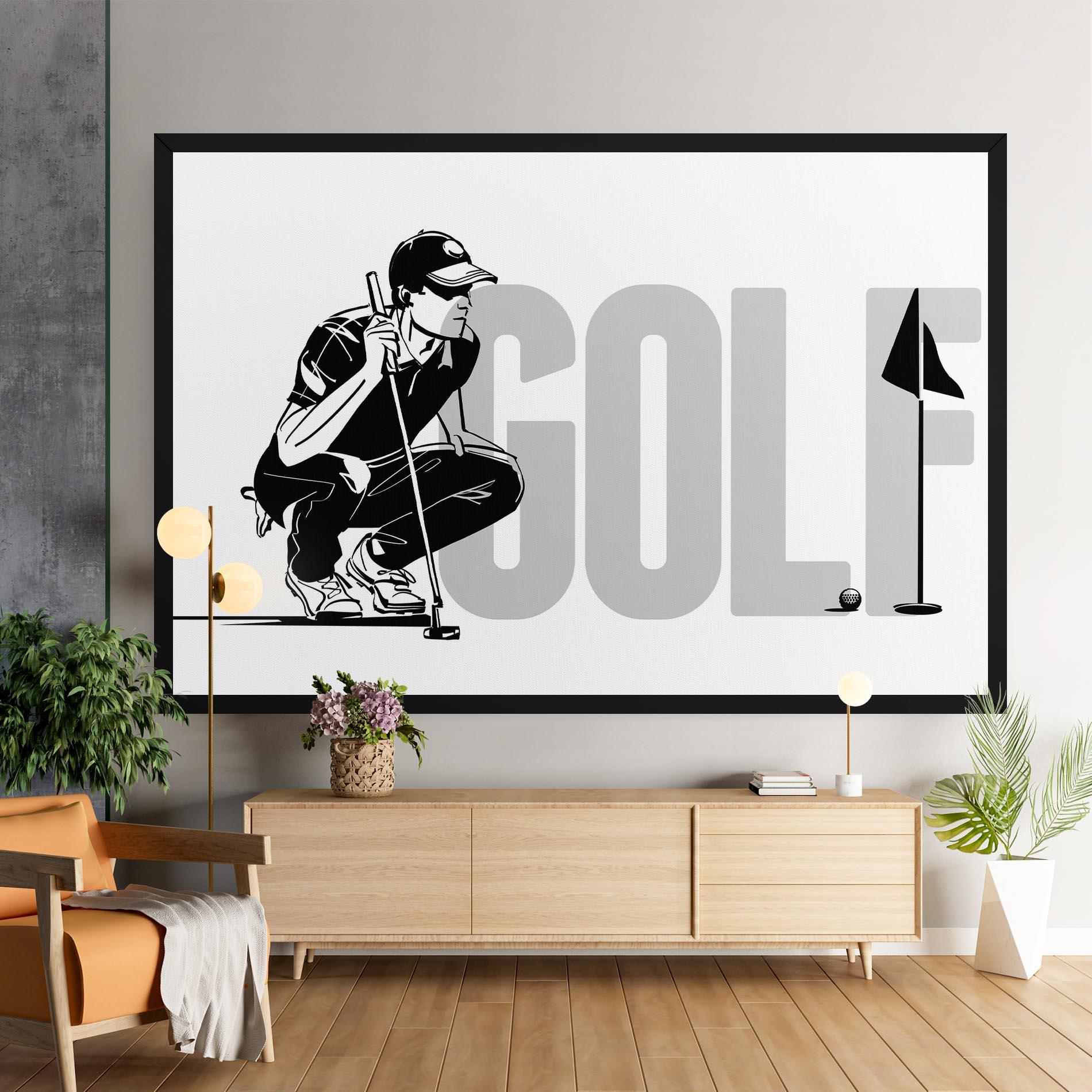 Tablou Canvas Golf mockup 9