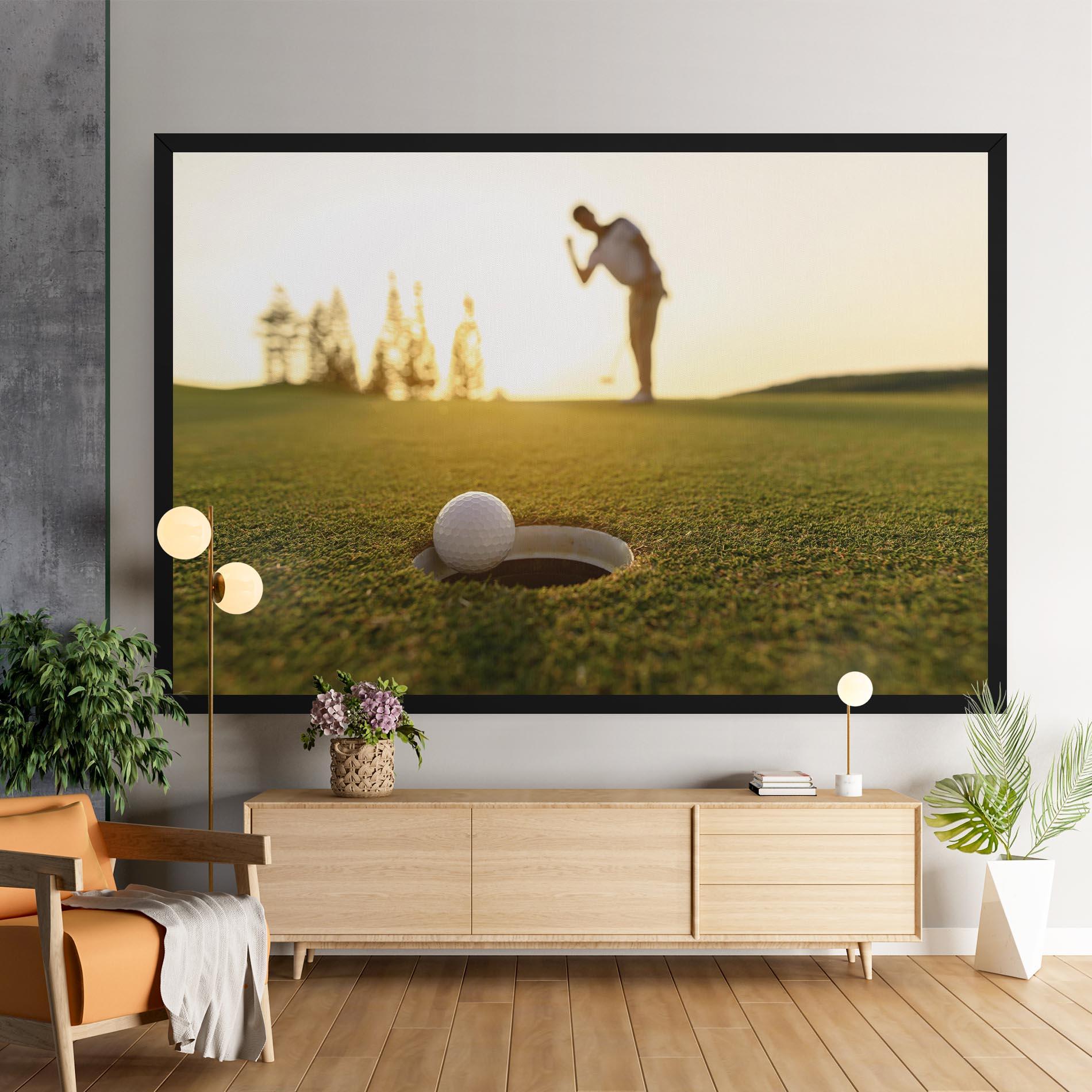 Tablou Canvas Golfer Concept mockup 9