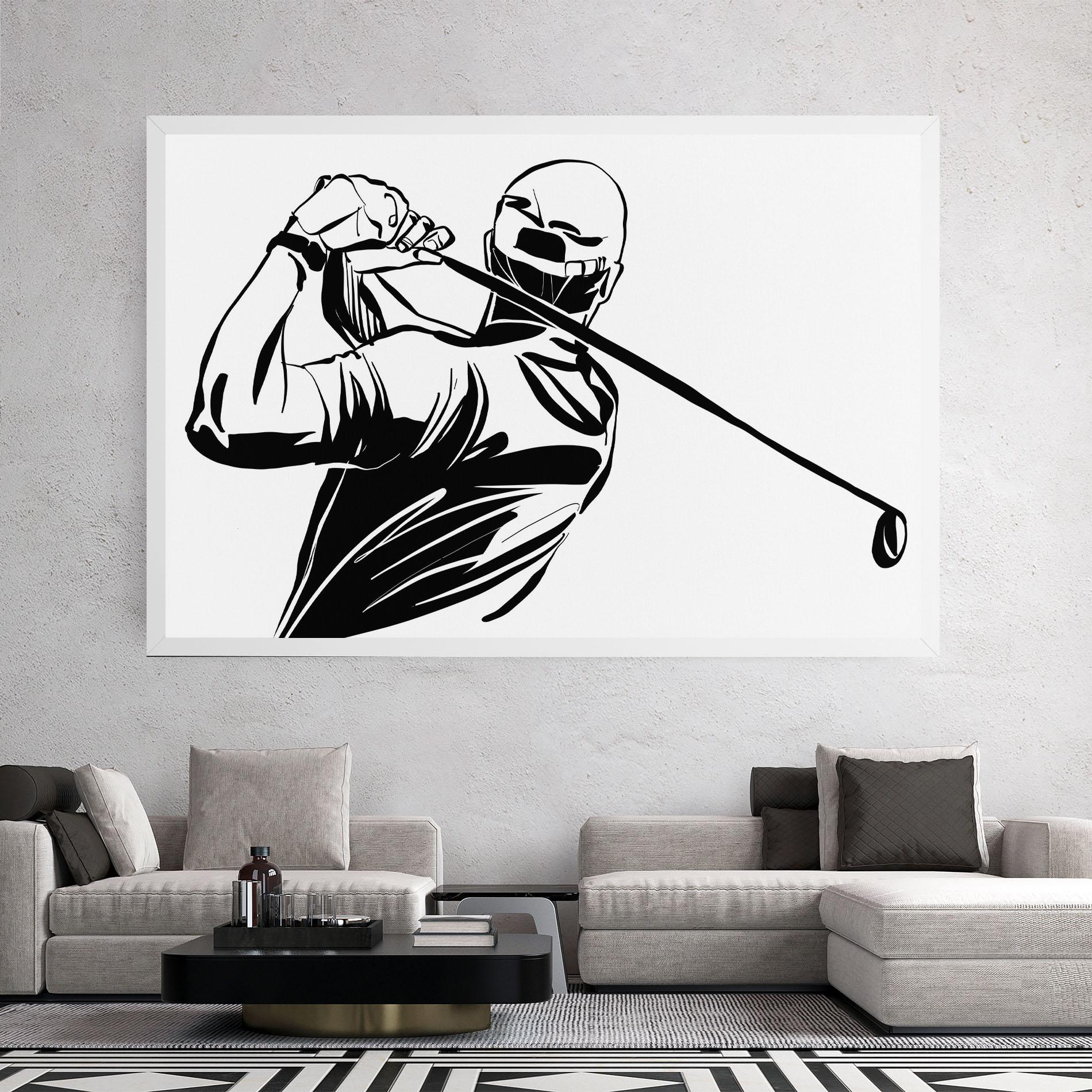 Tablou Canvas Golf Back mockup 2