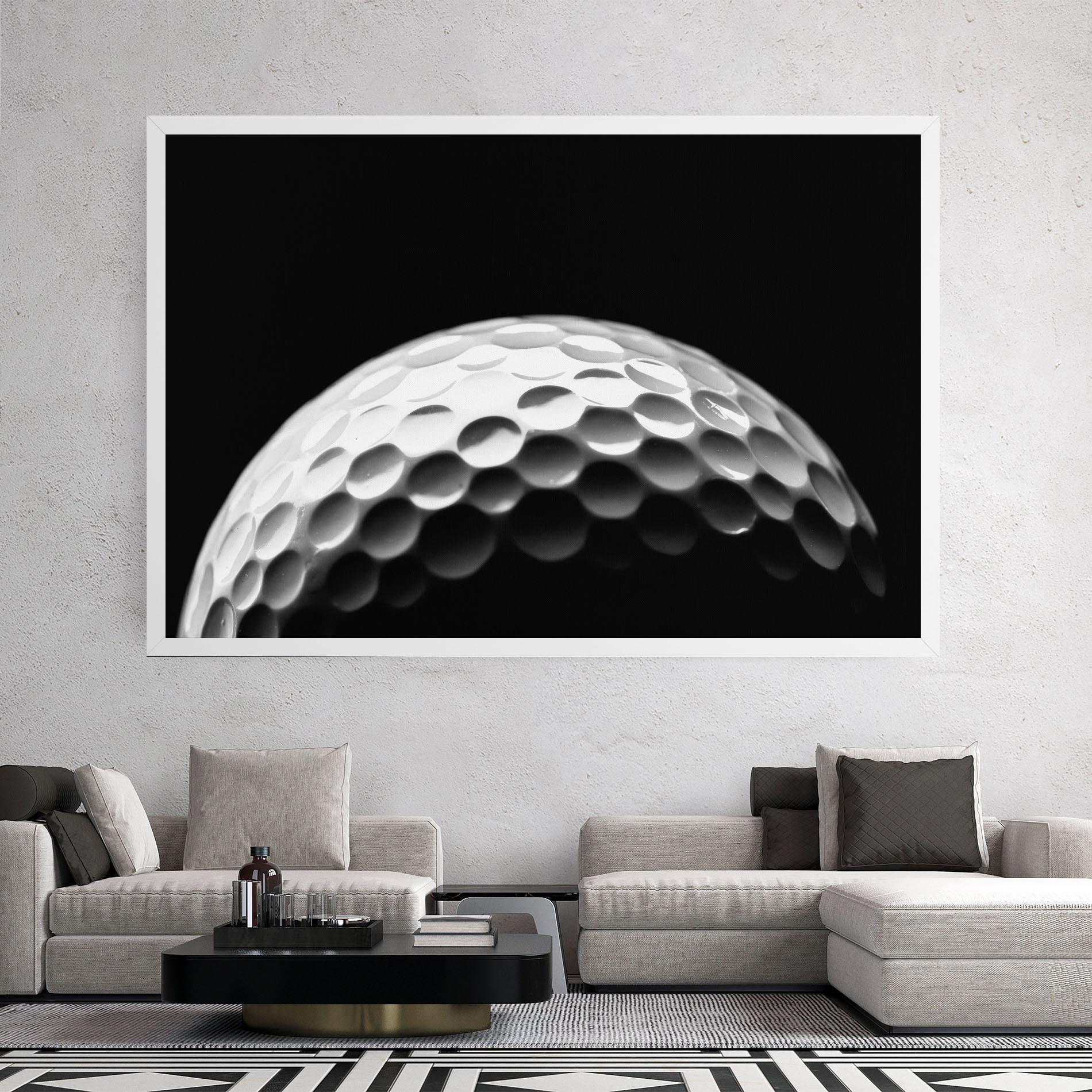 Tablou Canvas Golf Ball Close Up mockup 2
