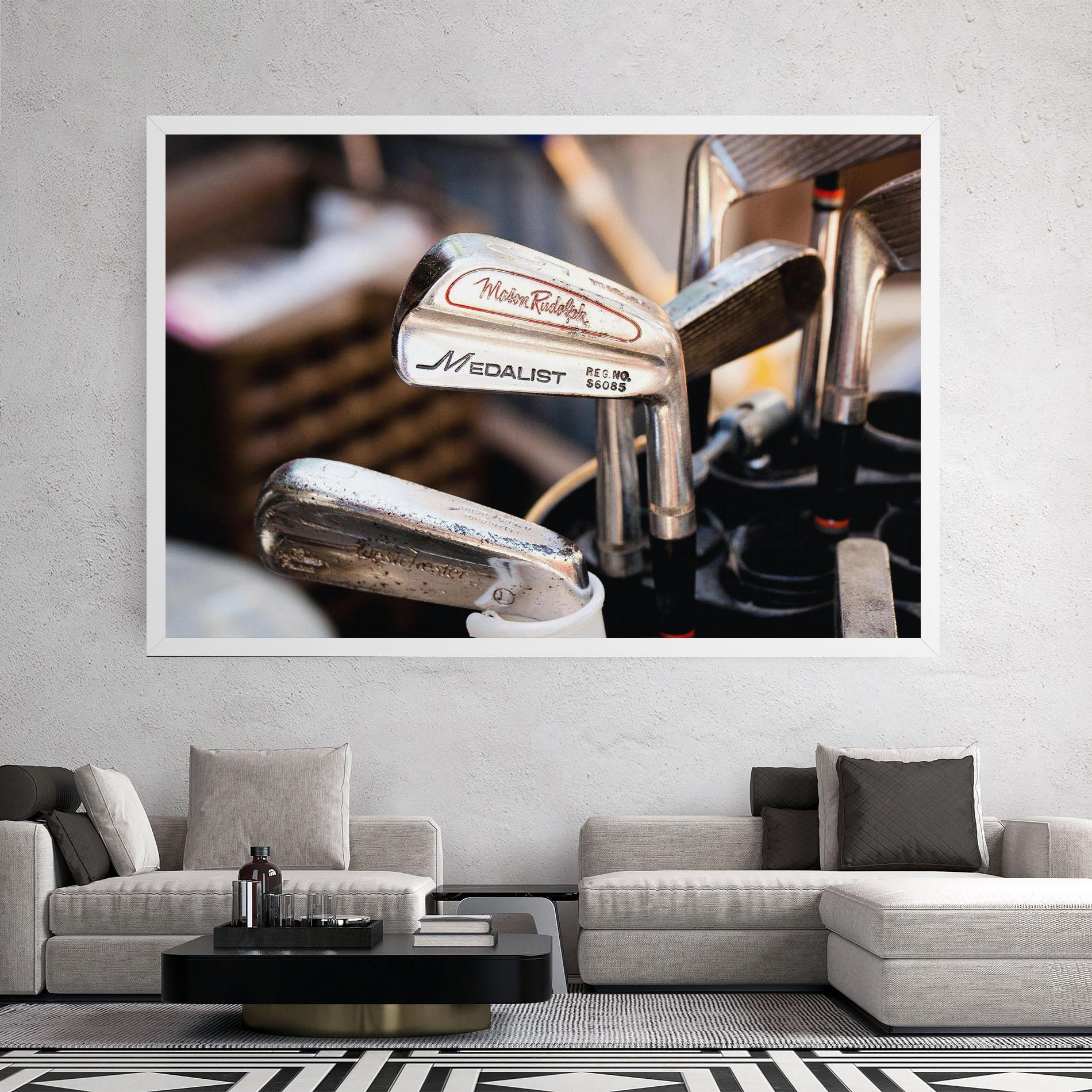 Tablou Canvas Silver Golf Club mockup 2