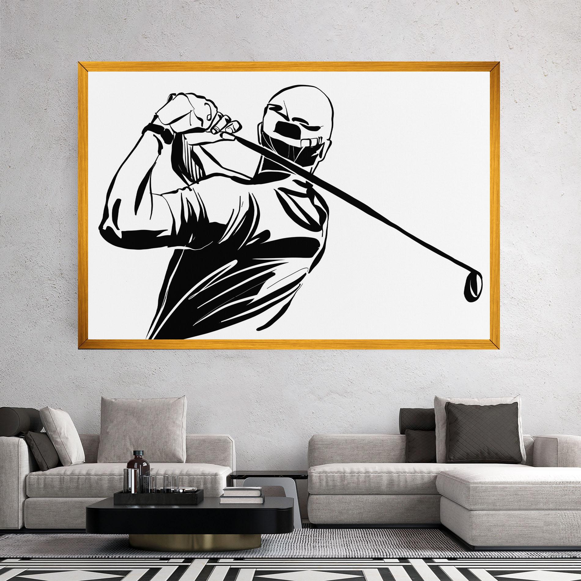 Tablou Canvas Golf Back mockup 2
