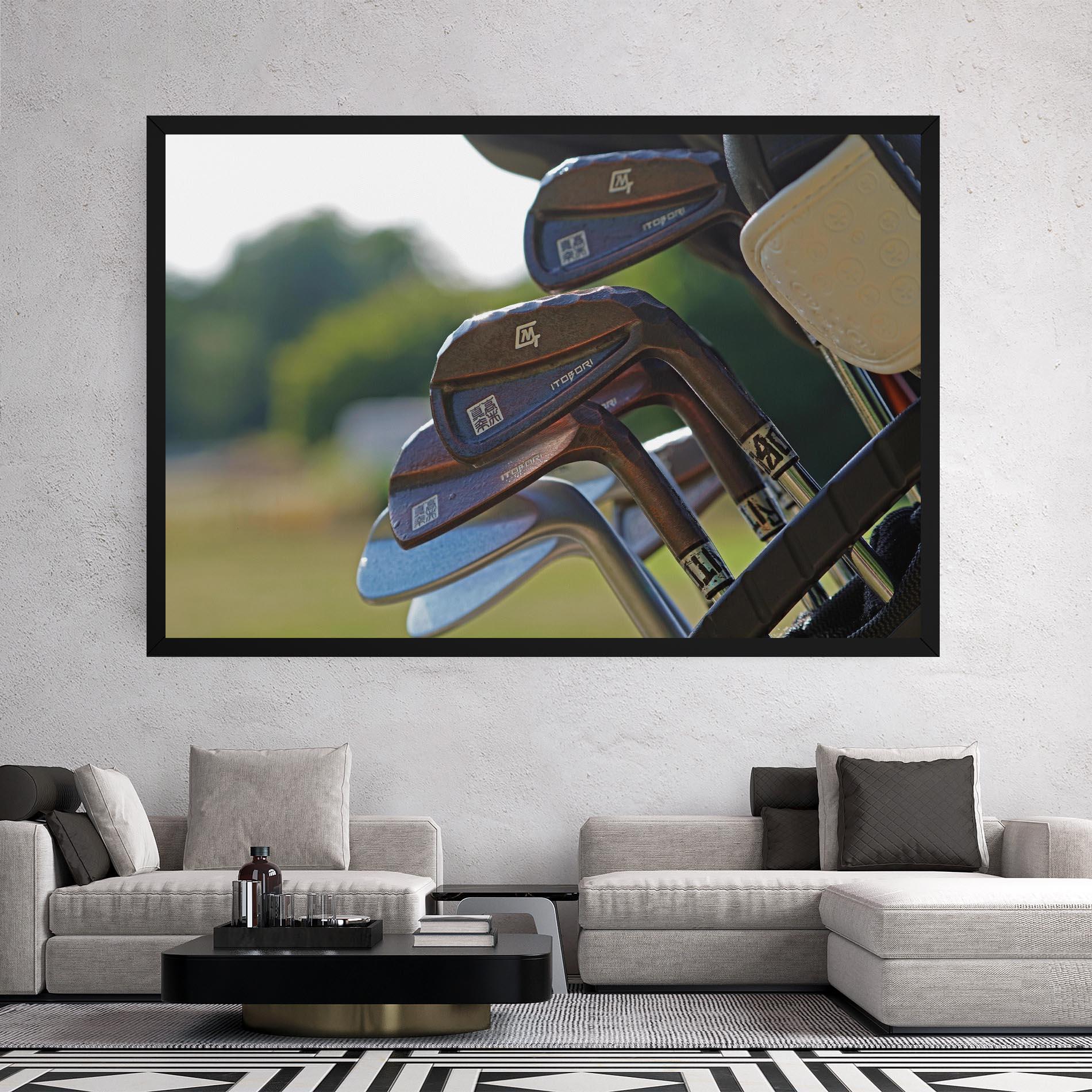 Tablou Canvas Brown Golf Club mockup 2