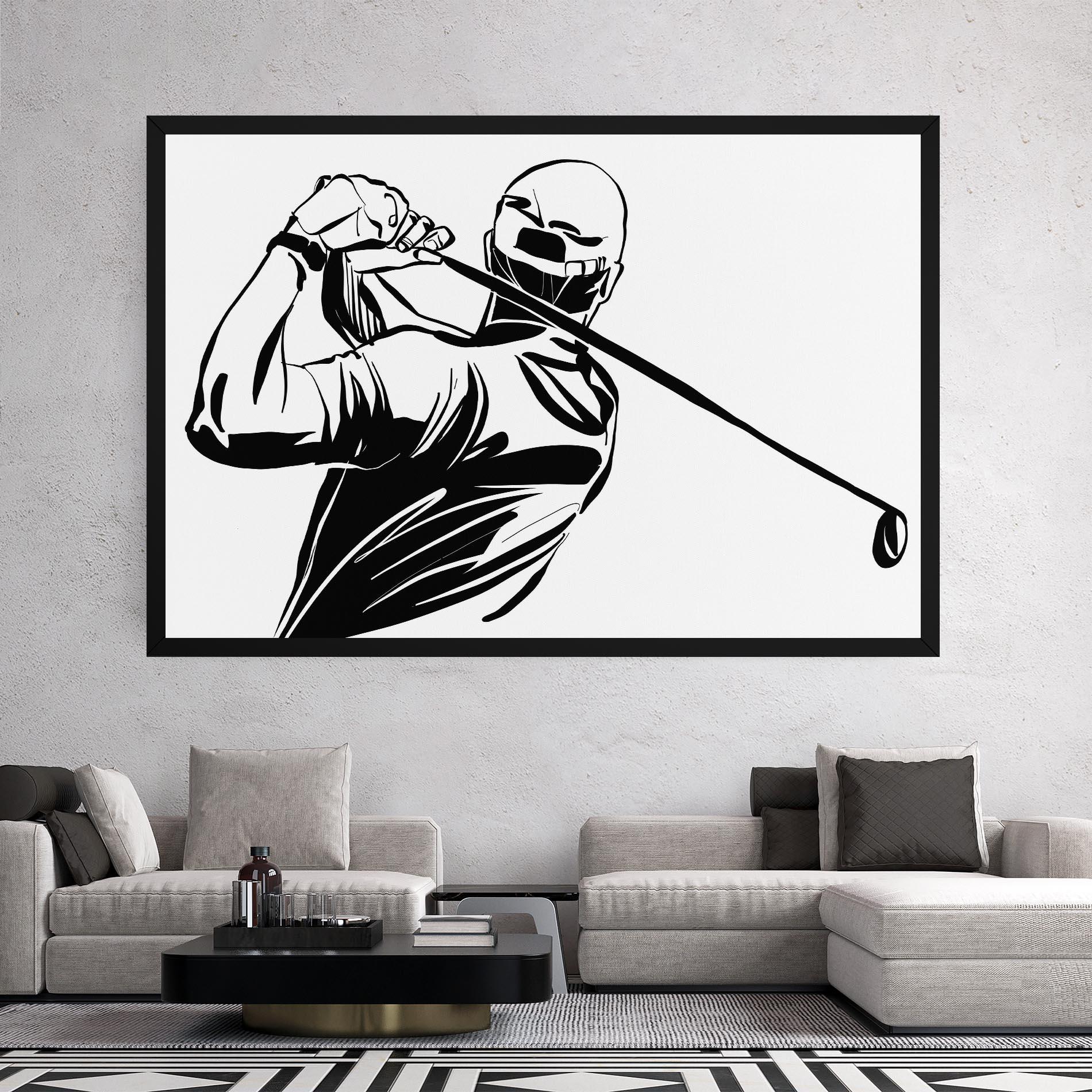Tablou Canvas Golf Back mockup 2