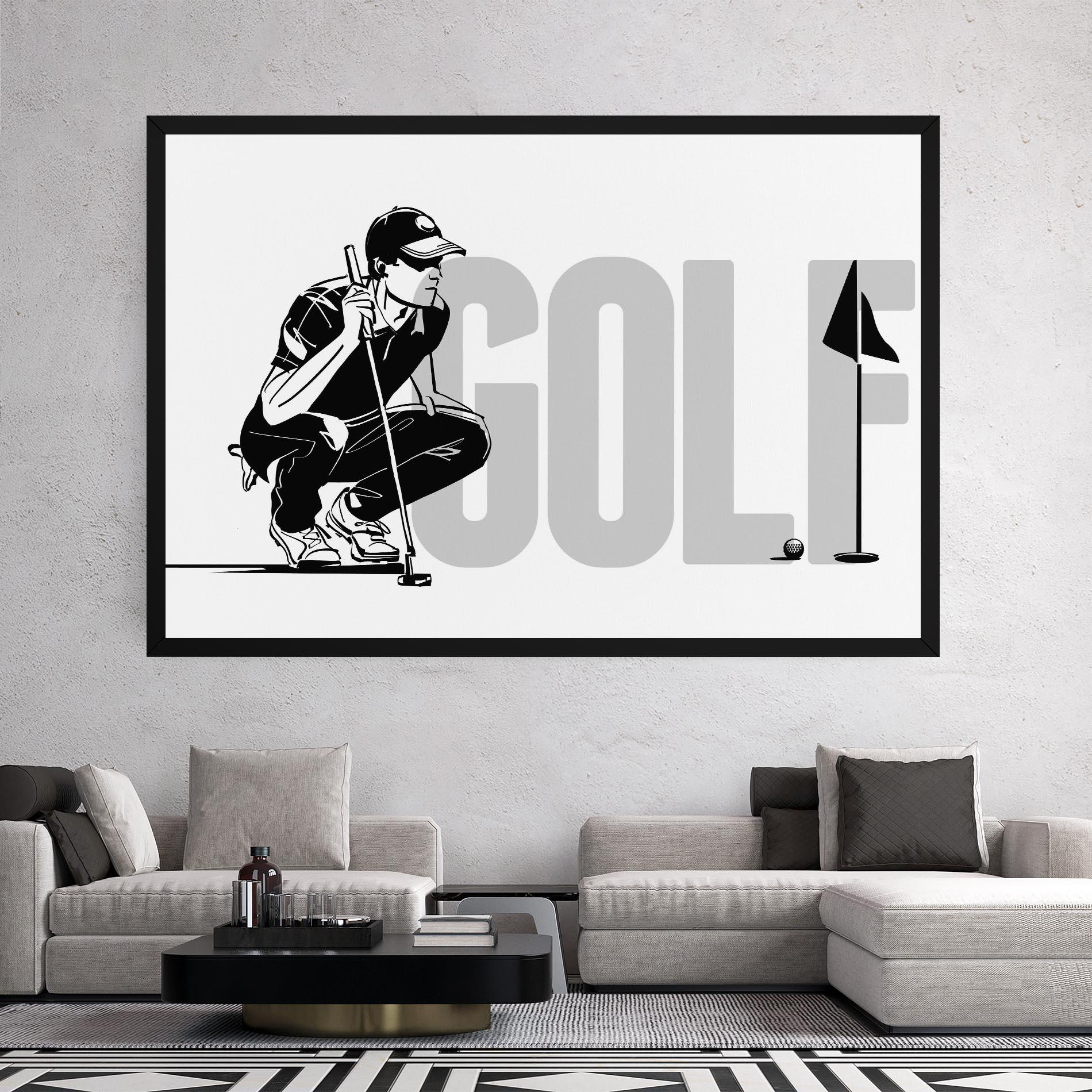 Tablou Canvas Golf mockup 2
