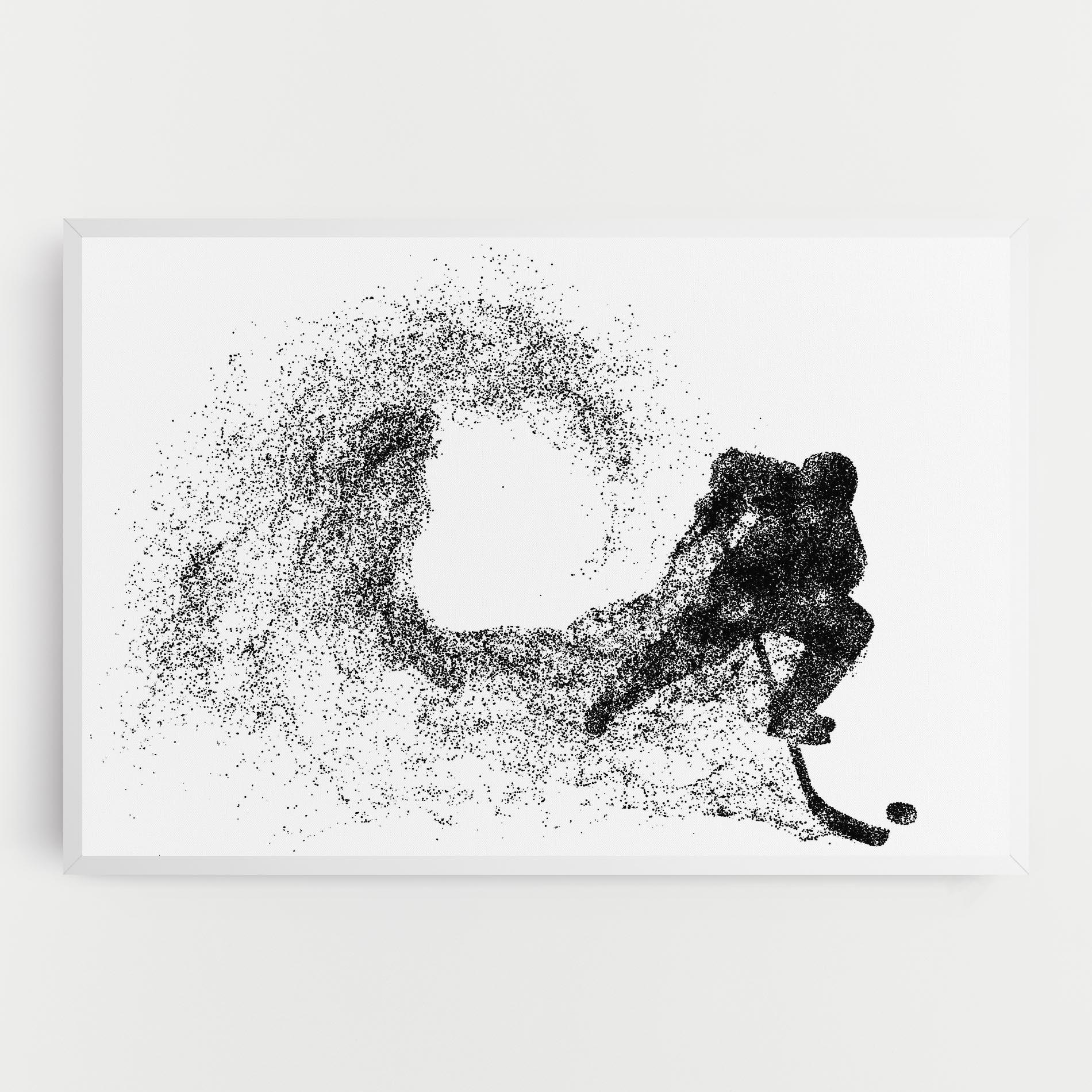 Tablou Canvas Hockey Playing mockup 0