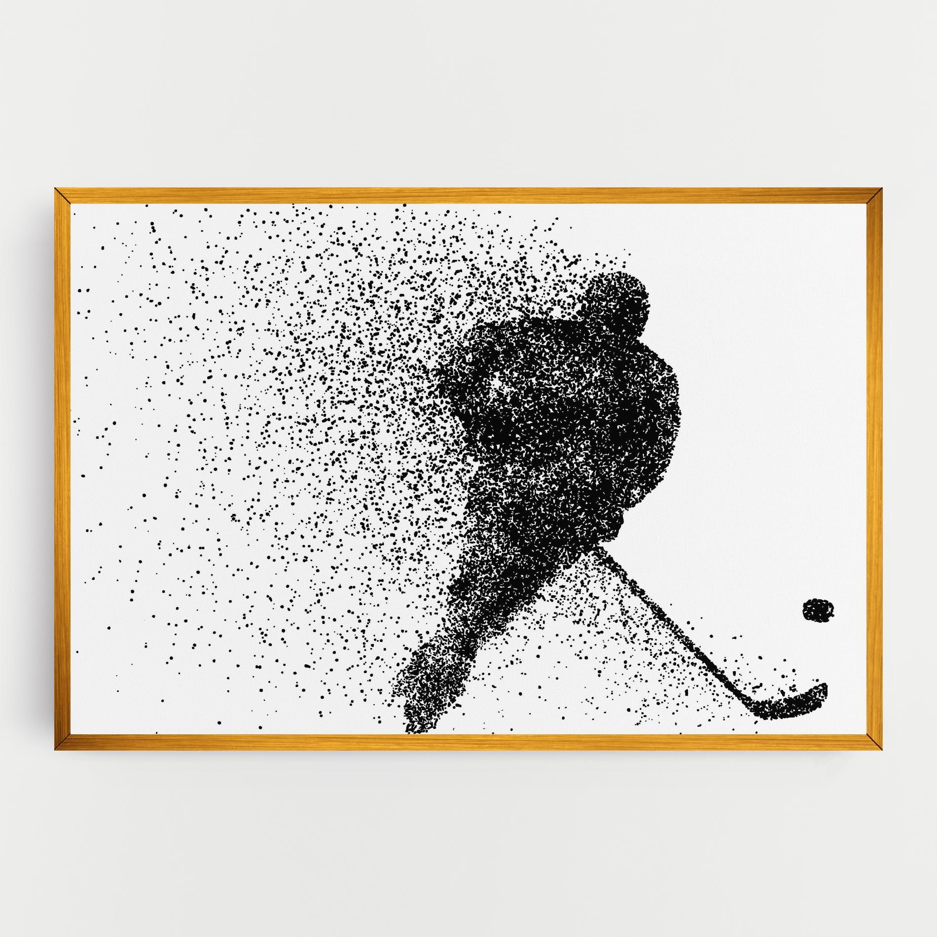 Tablou Canvas Hockey Art mockup 0
