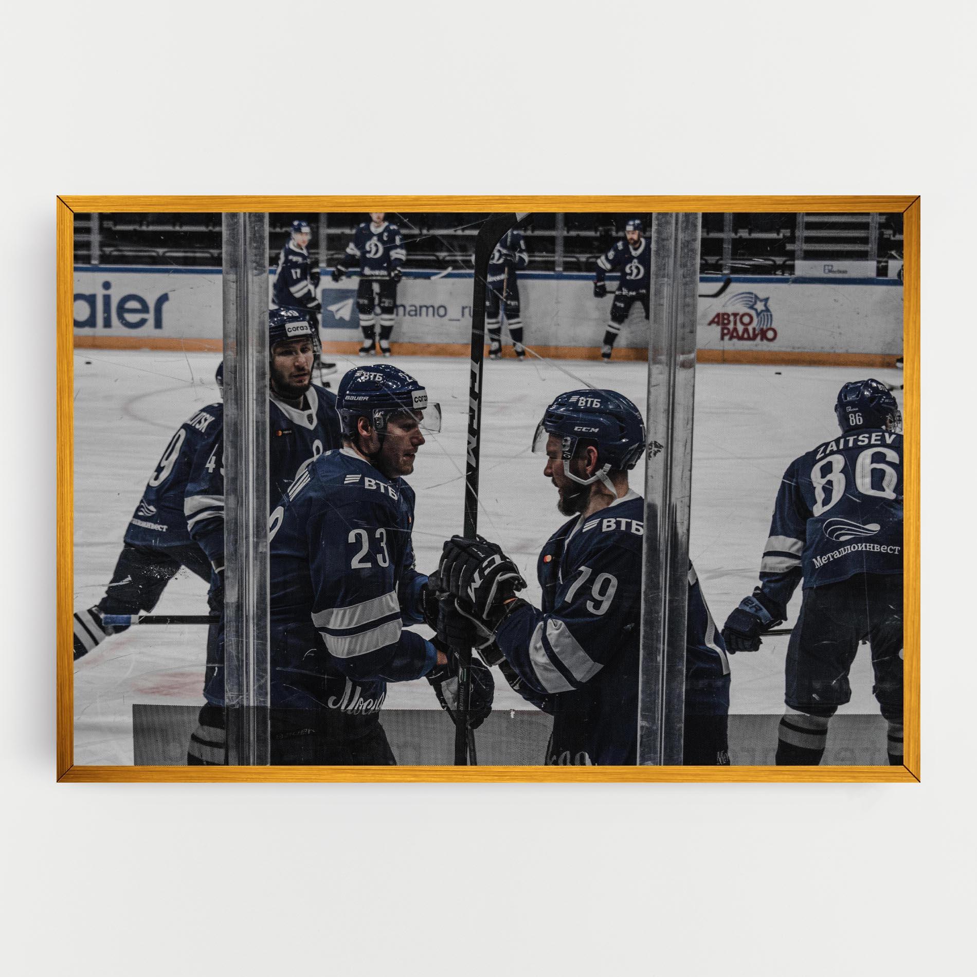 Tablou Canvas Hockey Players mockup 0