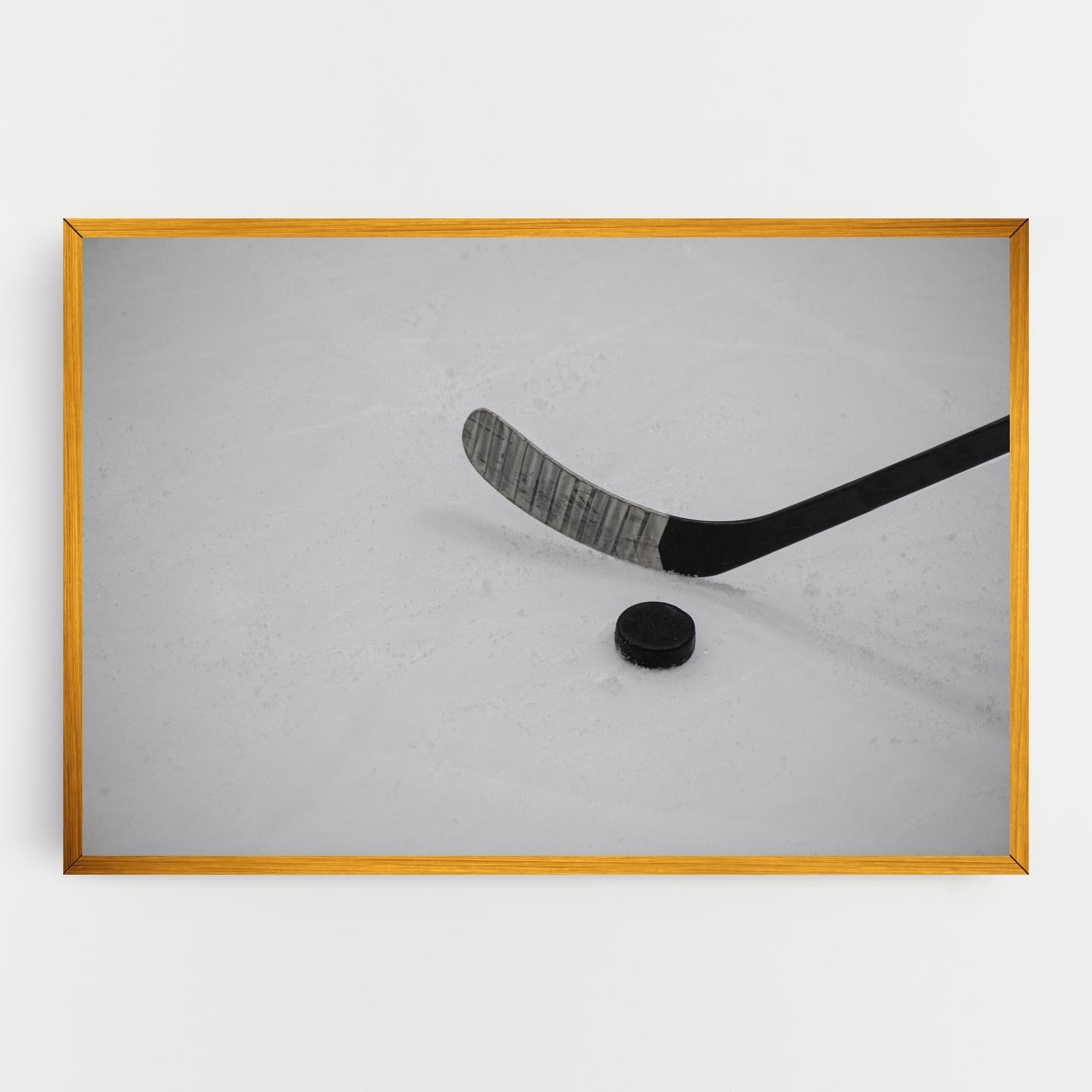 Tablou Canvas Hockey Puck mockup 0
