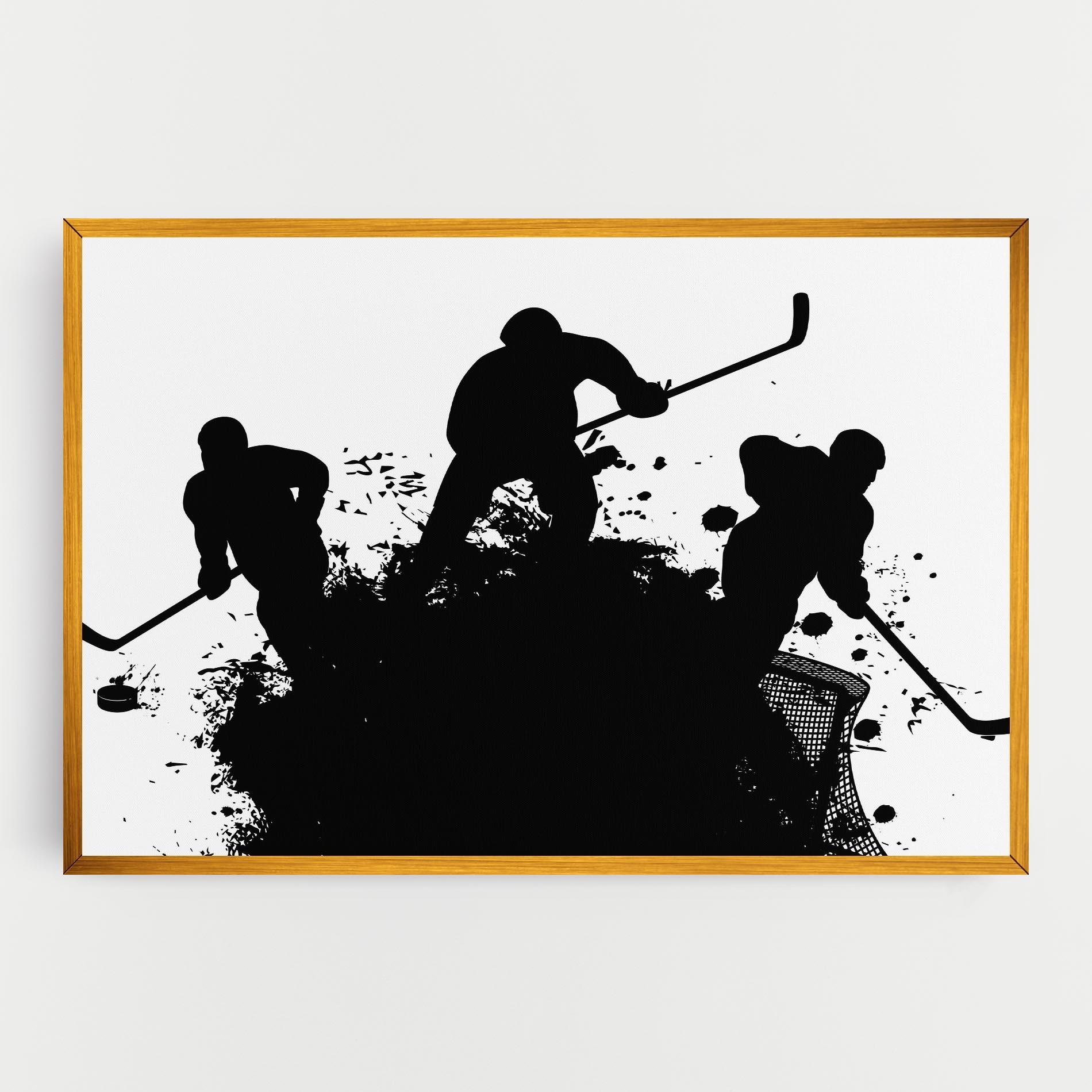 Tablou Canvas Hockey Tree mockup 0