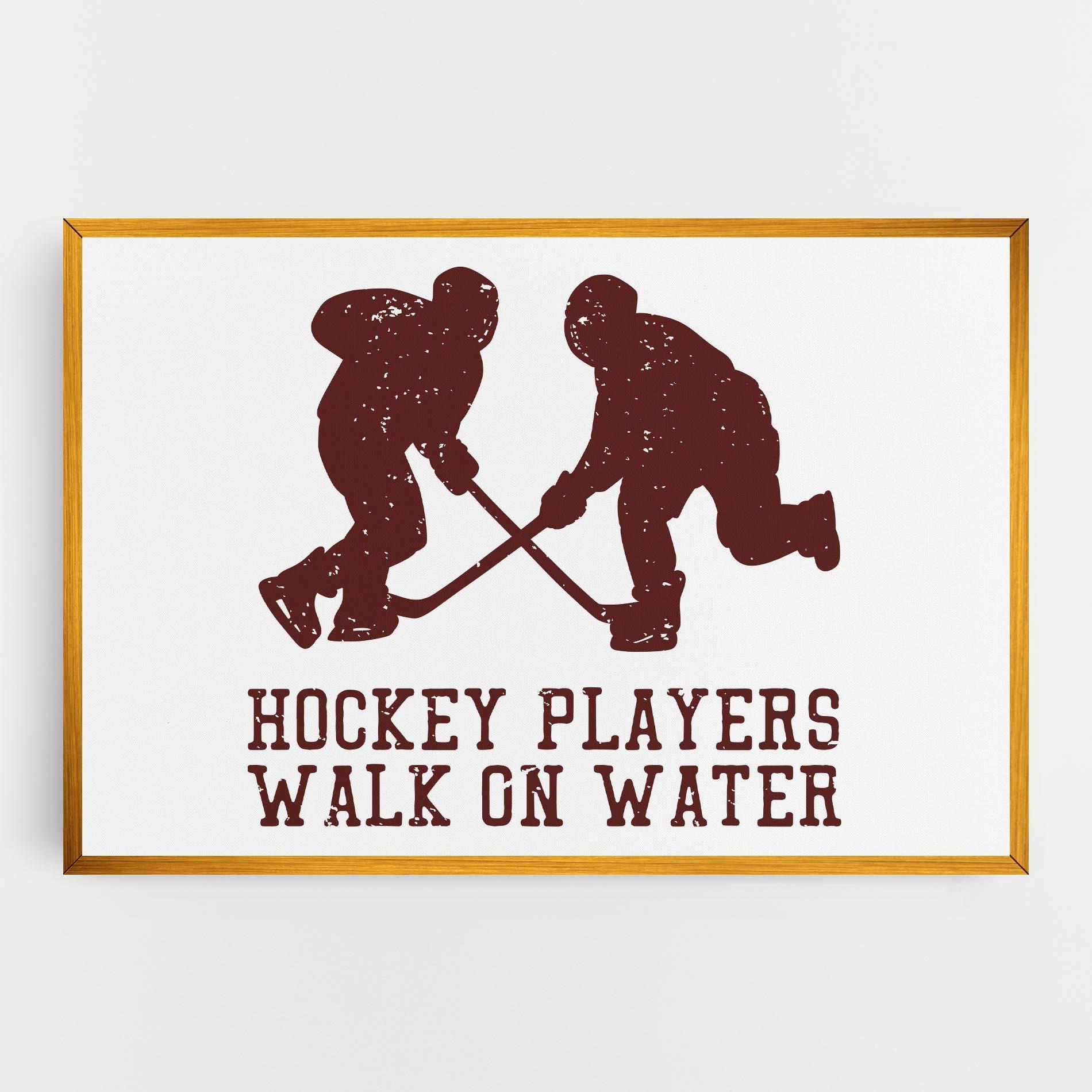 Tablou Canvas Hockey Walk mockup 0