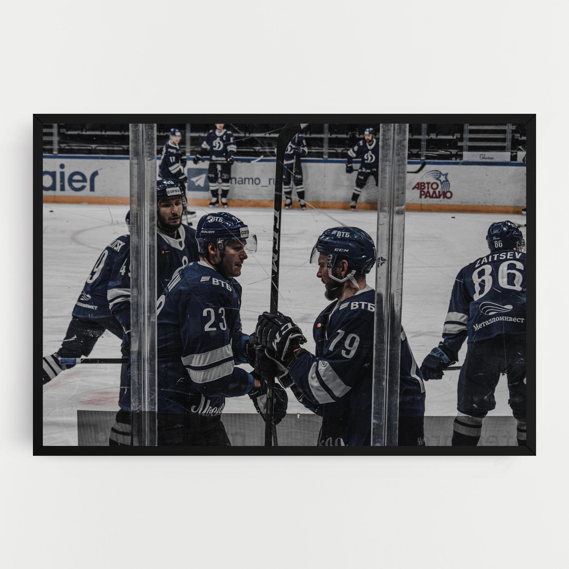 Tablou Canvas Hockey Players mockup 0