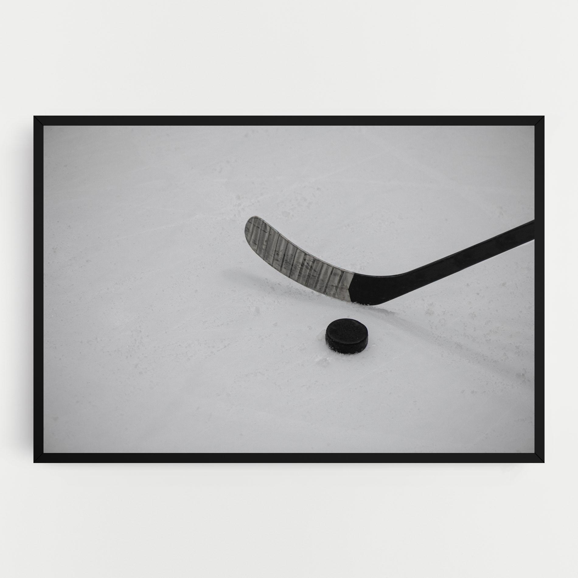 Tablou Canvas Hockey Puck mockup 0
