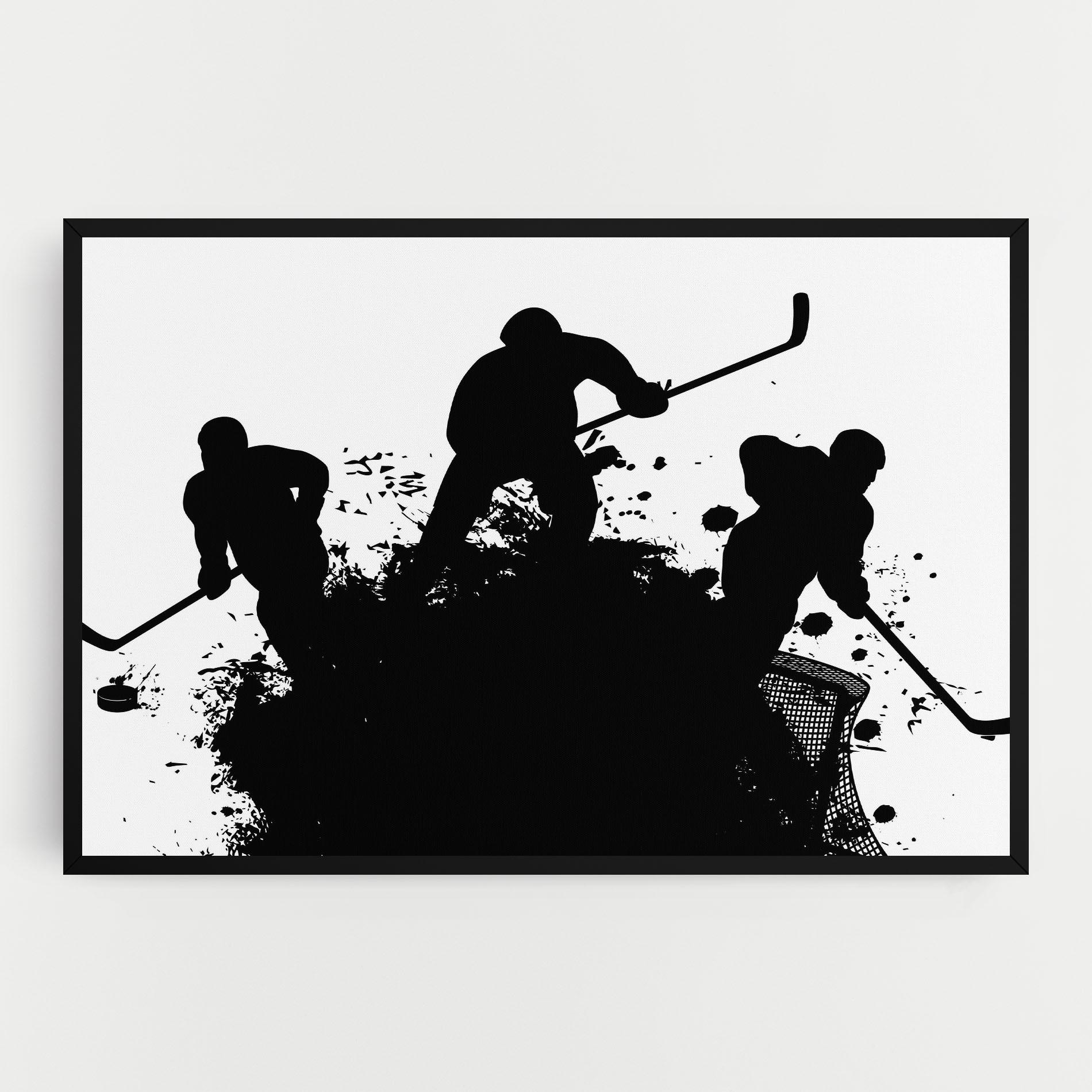 Tablou Canvas Hockey Tree mockup 0