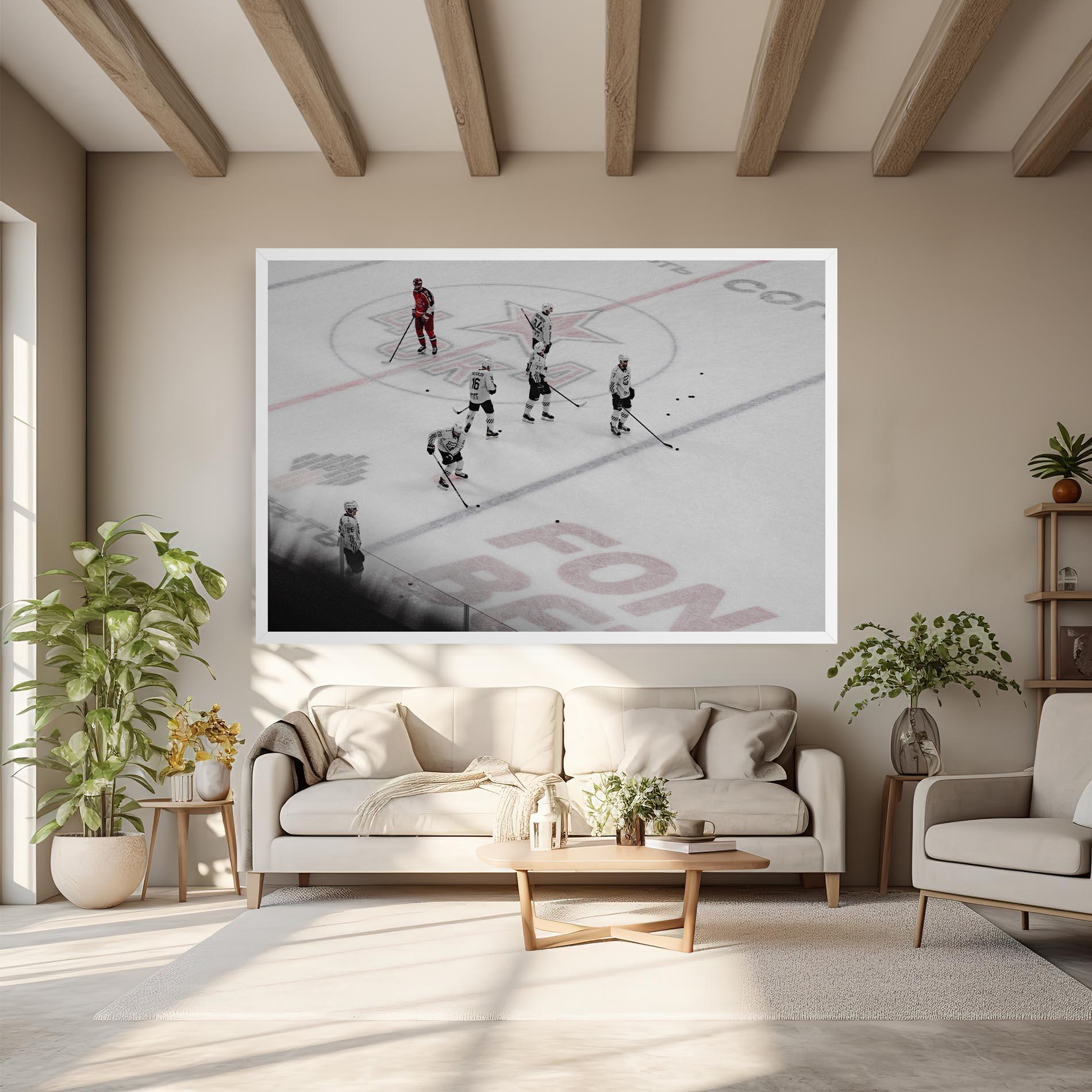 Tablou Canvas Ice Intuition mockup 6