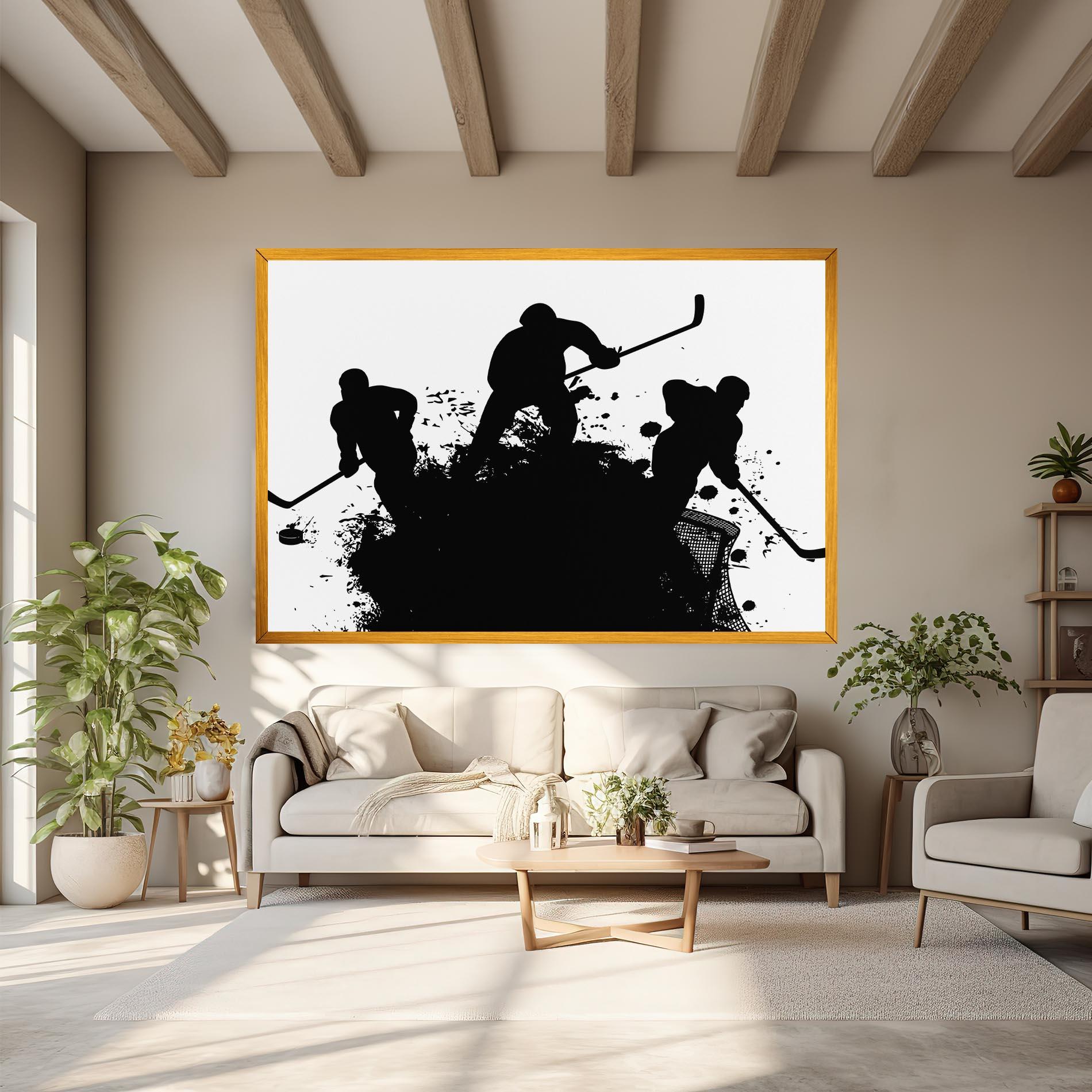 Tablou Canvas Hockey Tree mockup 6