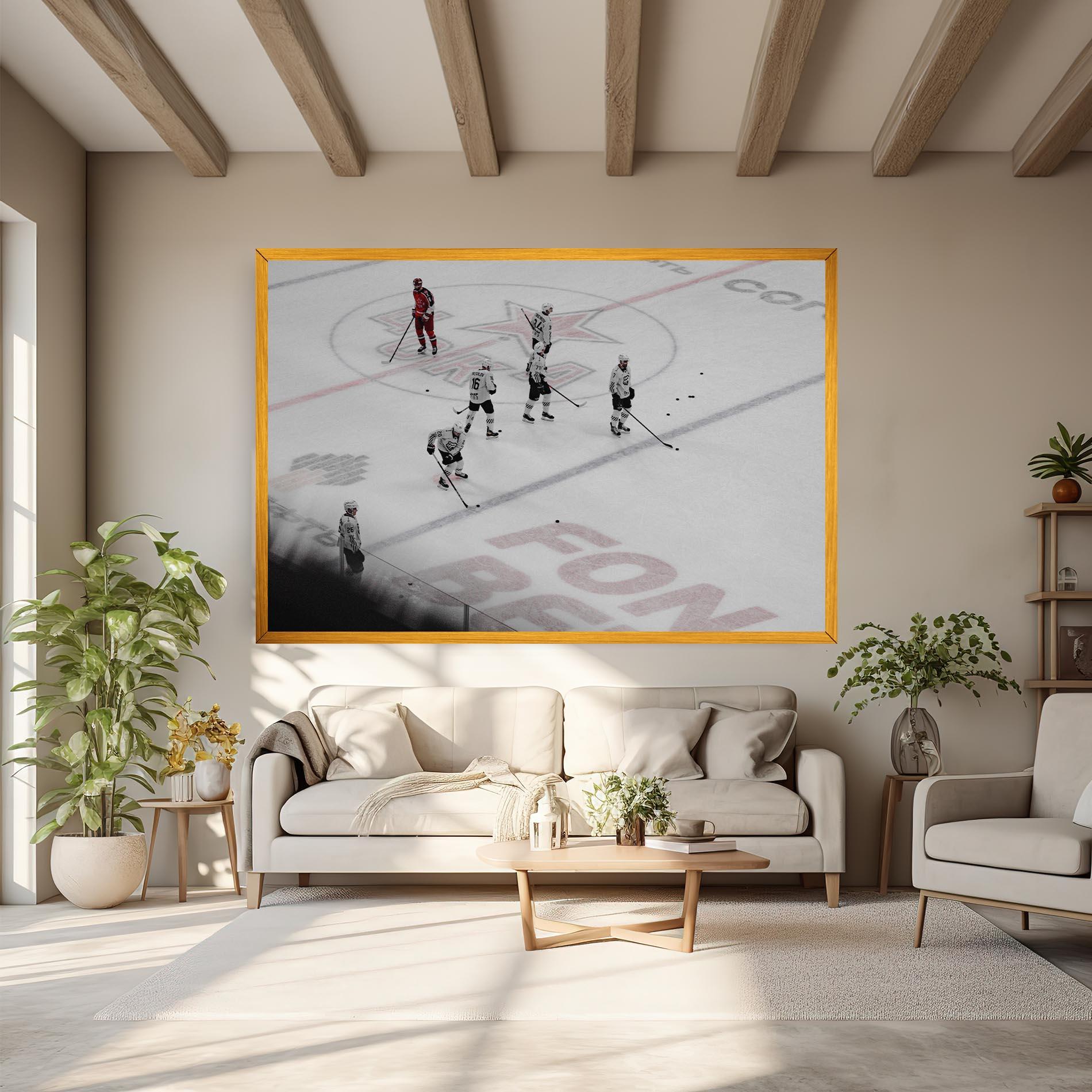 Tablou Canvas Ice Intuition mockup 6