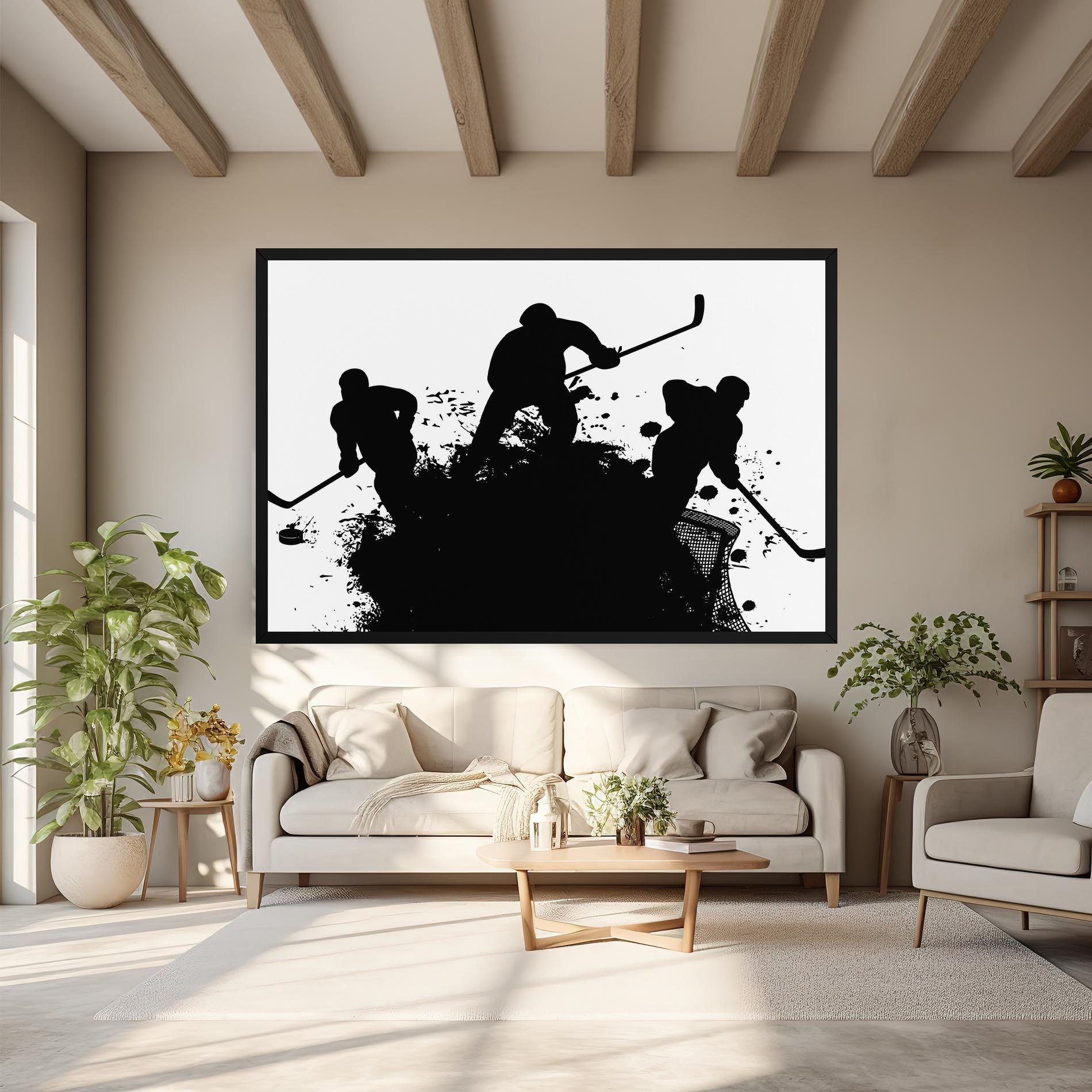 Tablou Canvas Hockey Tree mockup 6