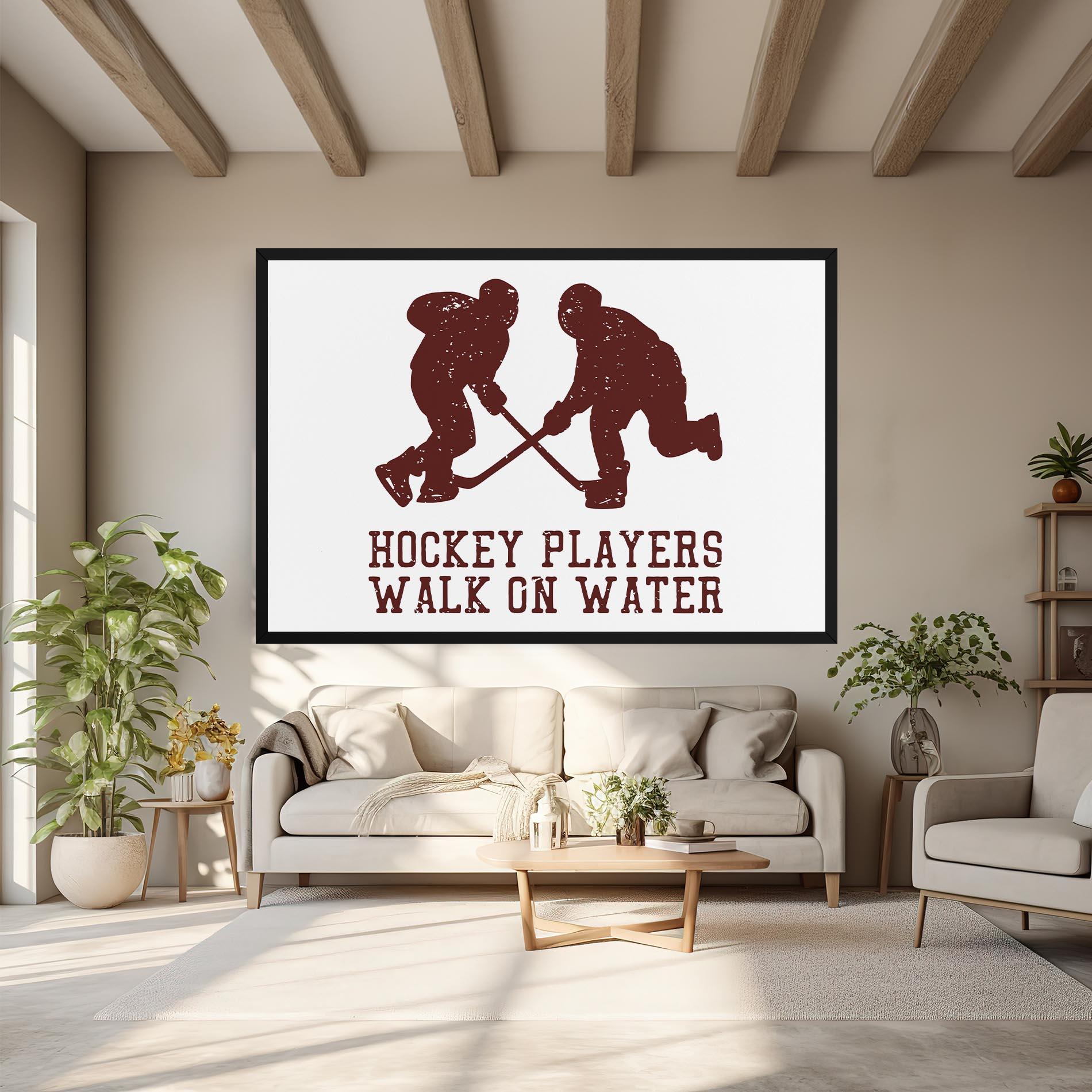 Tablou Canvas Hockey Walk mockup 6