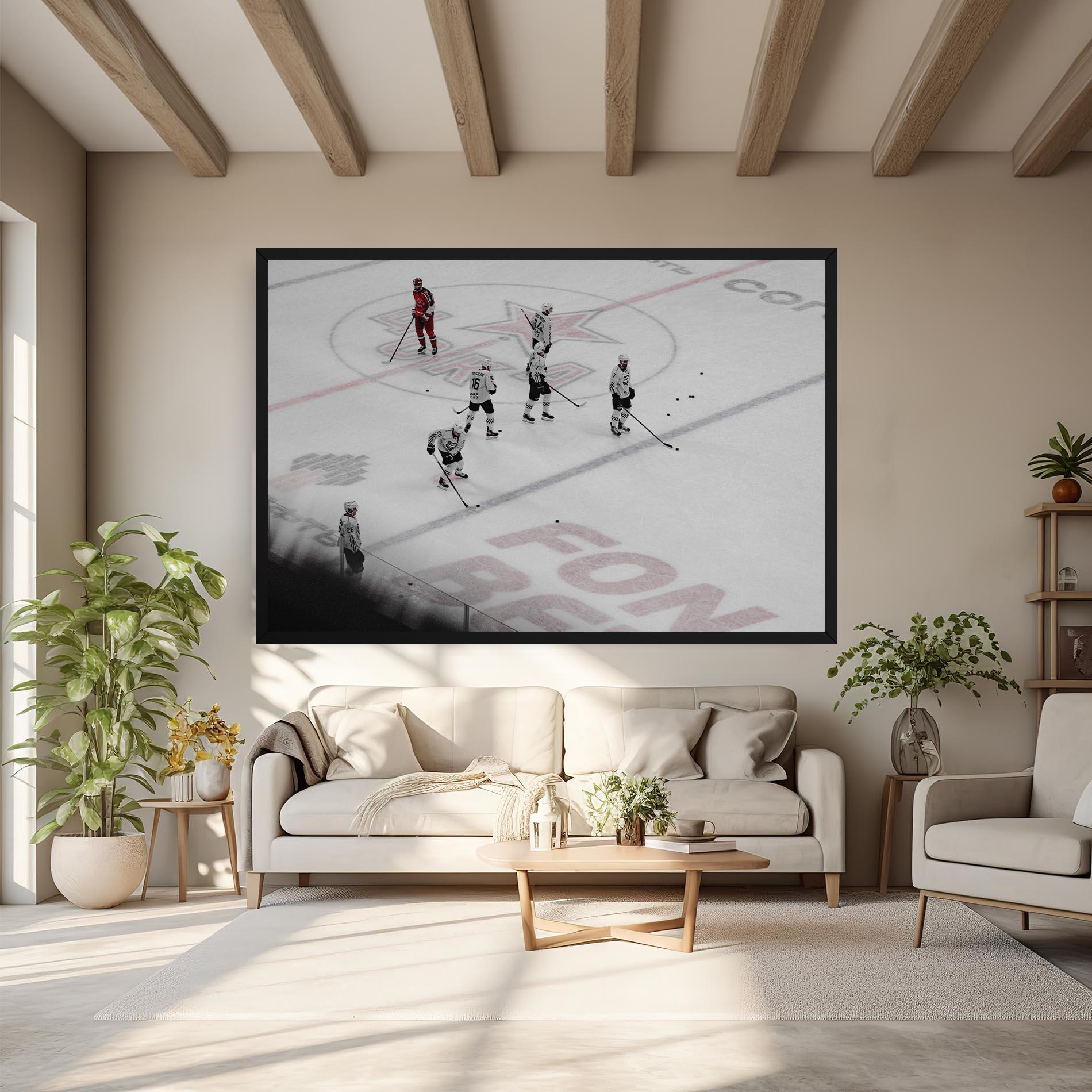 Tablou Canvas Ice Intuition mockup 6