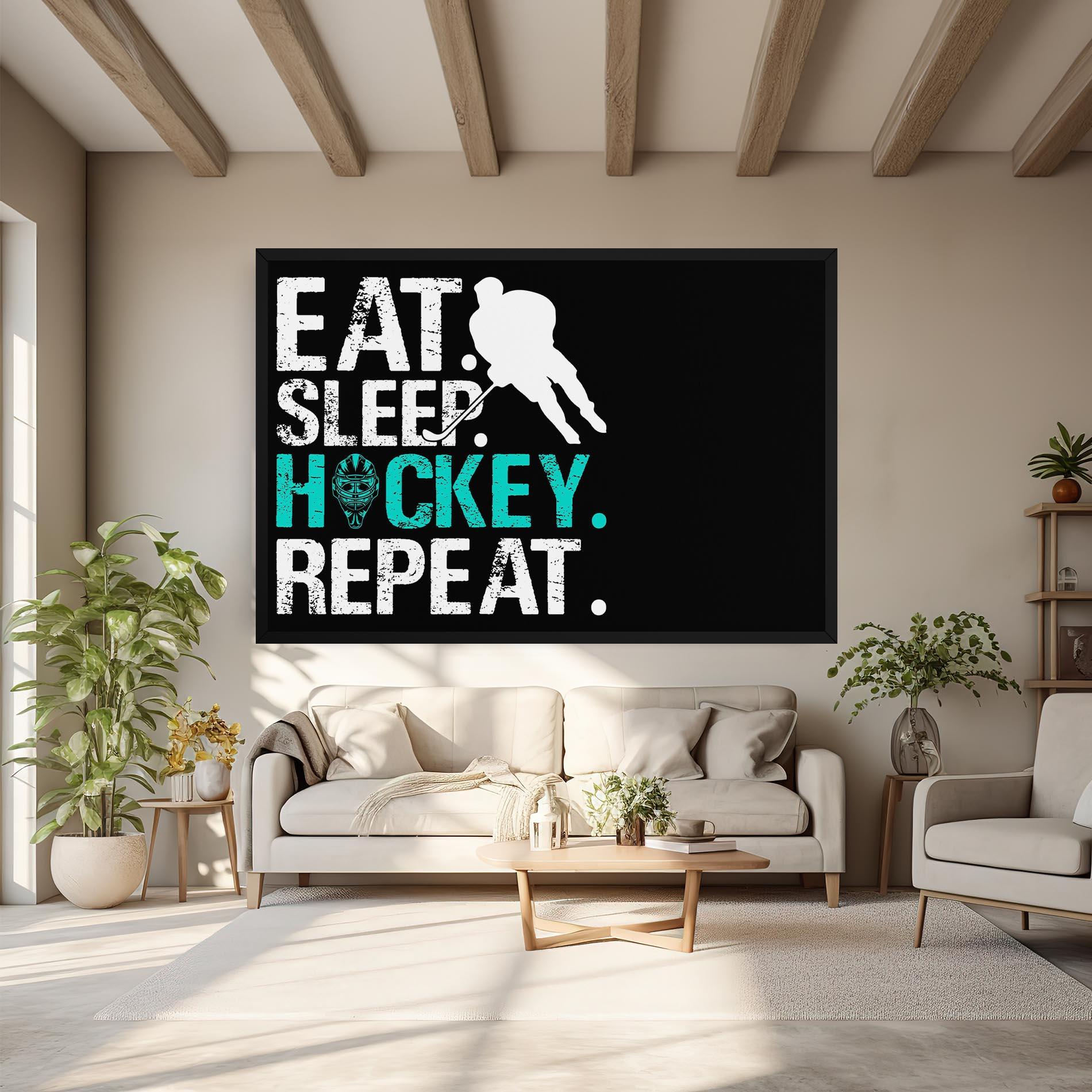Tablou Canvas Sleep Hockey mockup 6