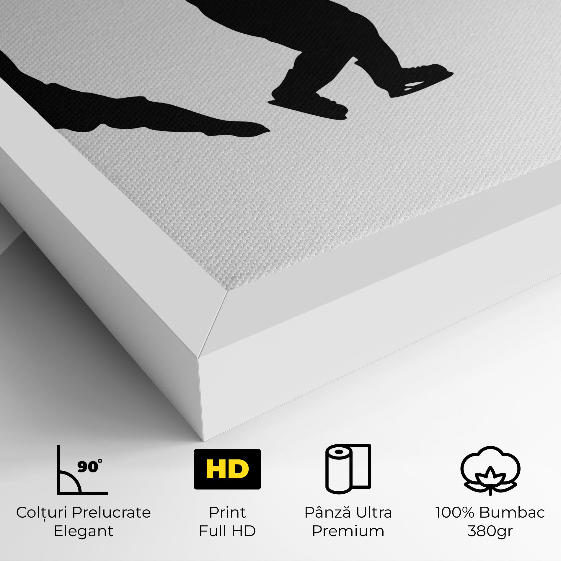 Tablou Canvas Hockey Pose mockup 4