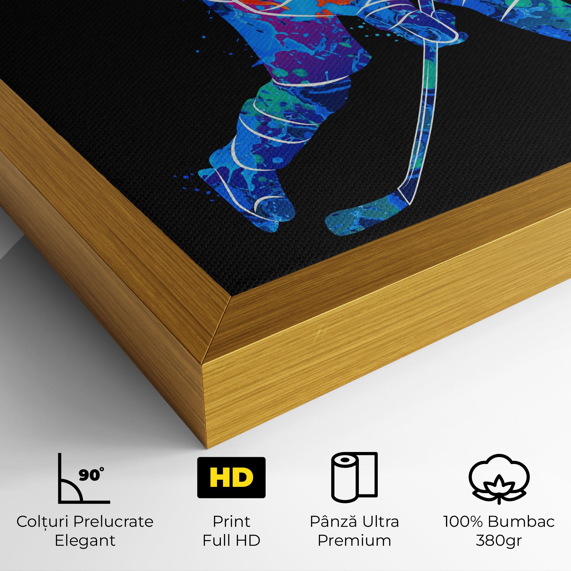 Tablou Canvas Color Mix Hockey mockup 4