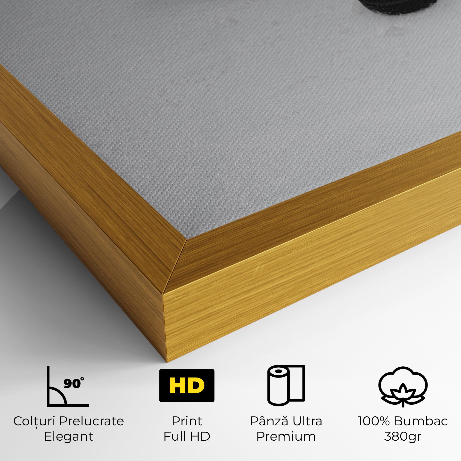 Tablou Canvas Hockey Puck mockup 4