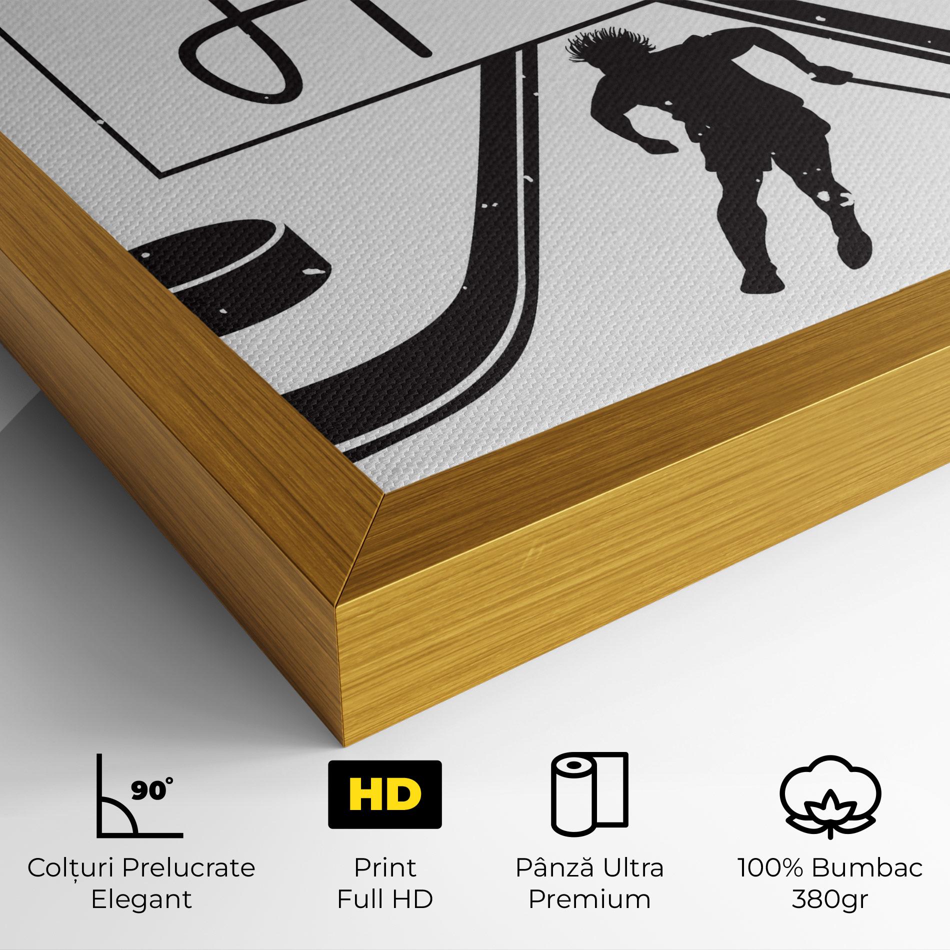 Tablou Canvas Hockey Stick mockup 4