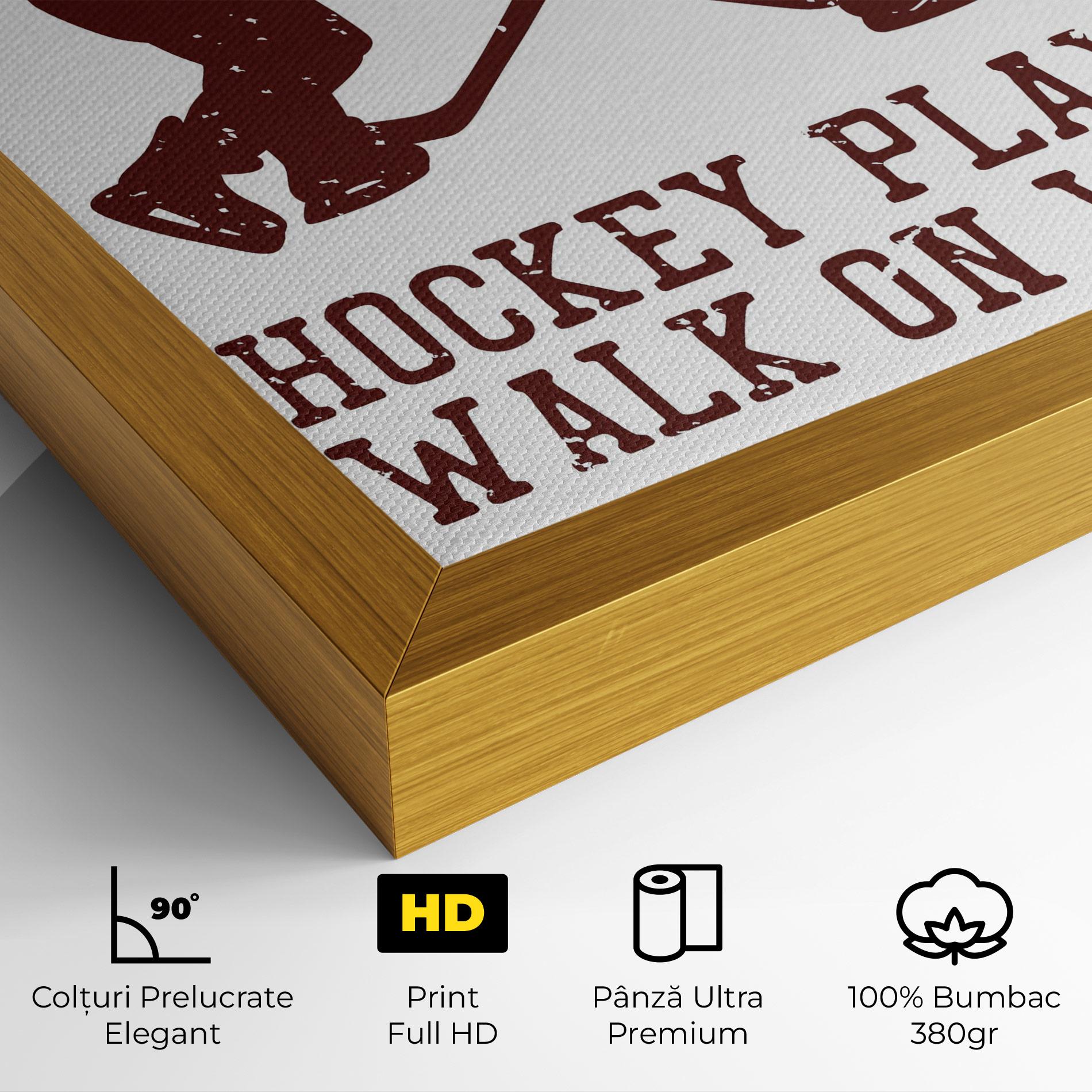 Tablou Canvas Hockey Walk mockup 4