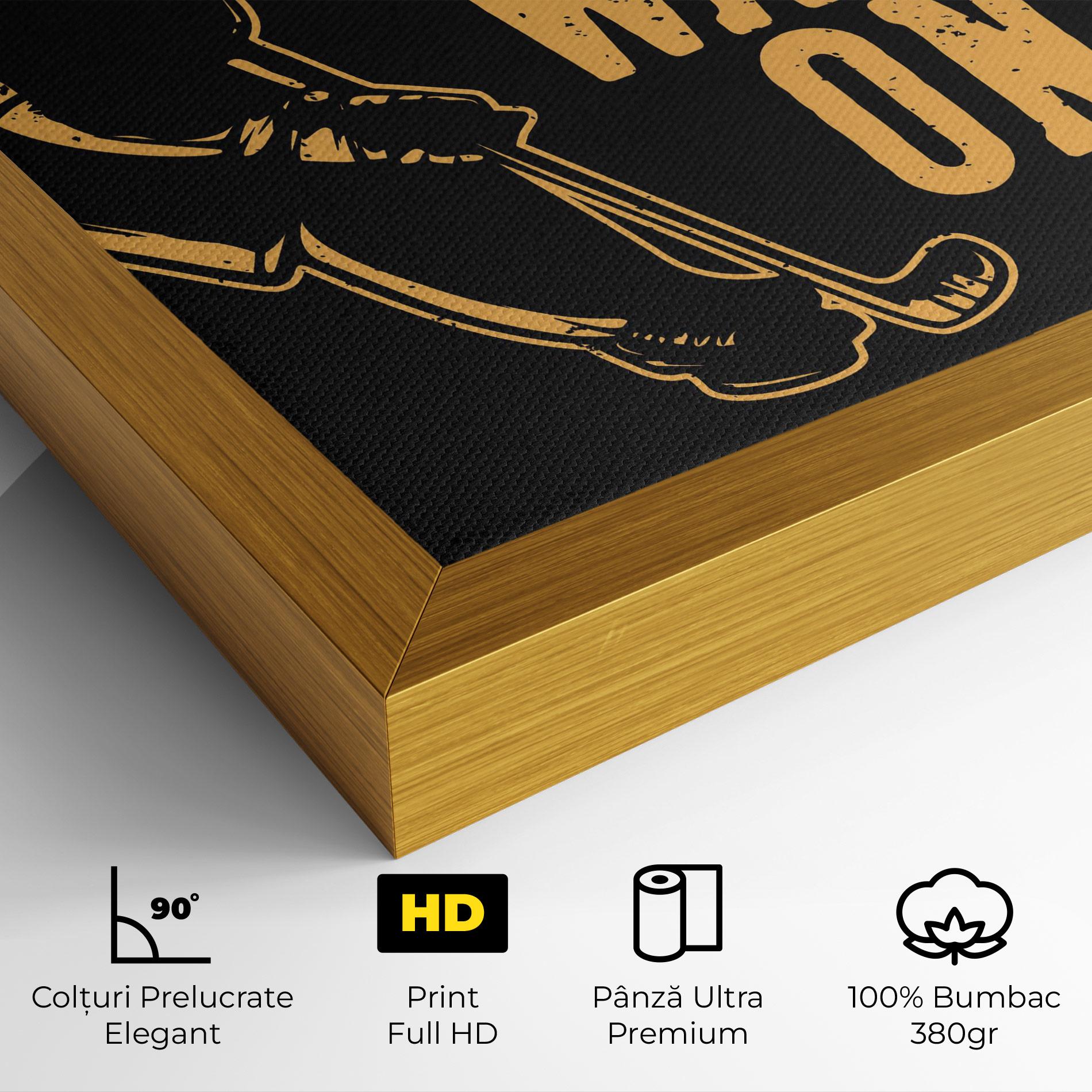 Tablou Canvas Hockey Worrior mockup 4