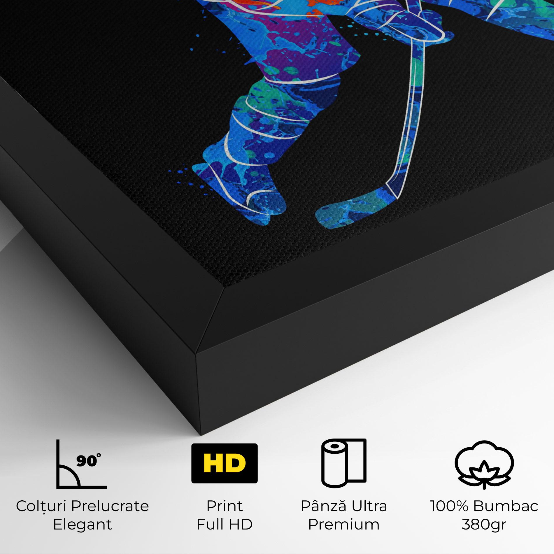 Tablou Canvas Color Mix Hockey mockup 4