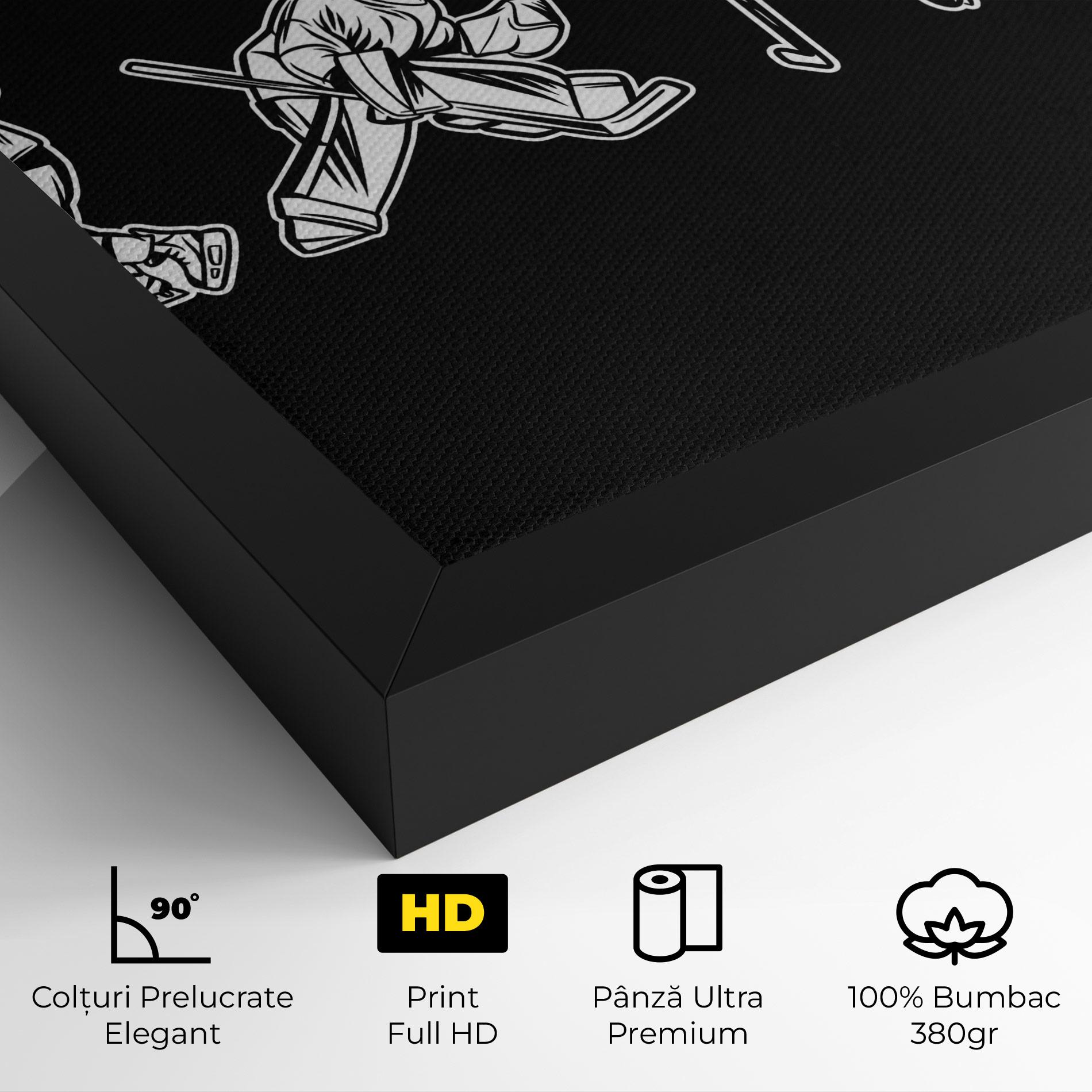Tablou Canvas Hockey Four mockup 4