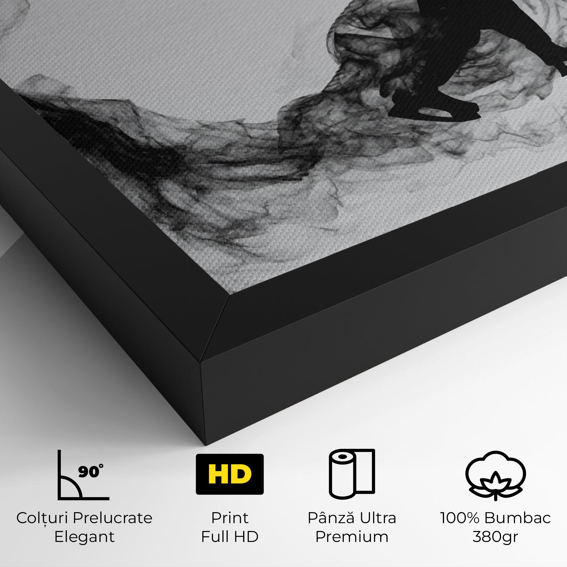 Tablou Canvas Hockey Smoke mockup 4