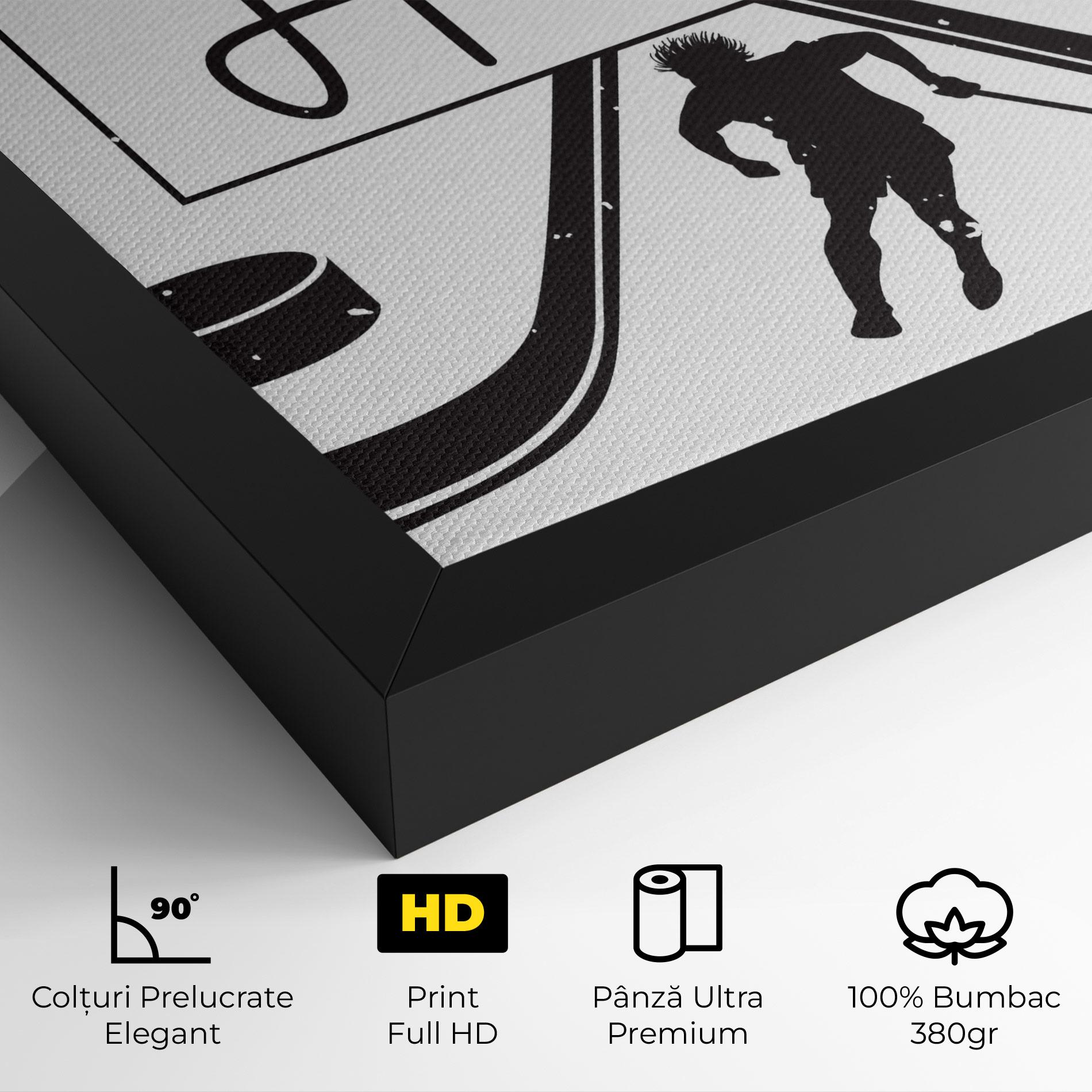 Tablou Canvas Hockey Stick mockup 4