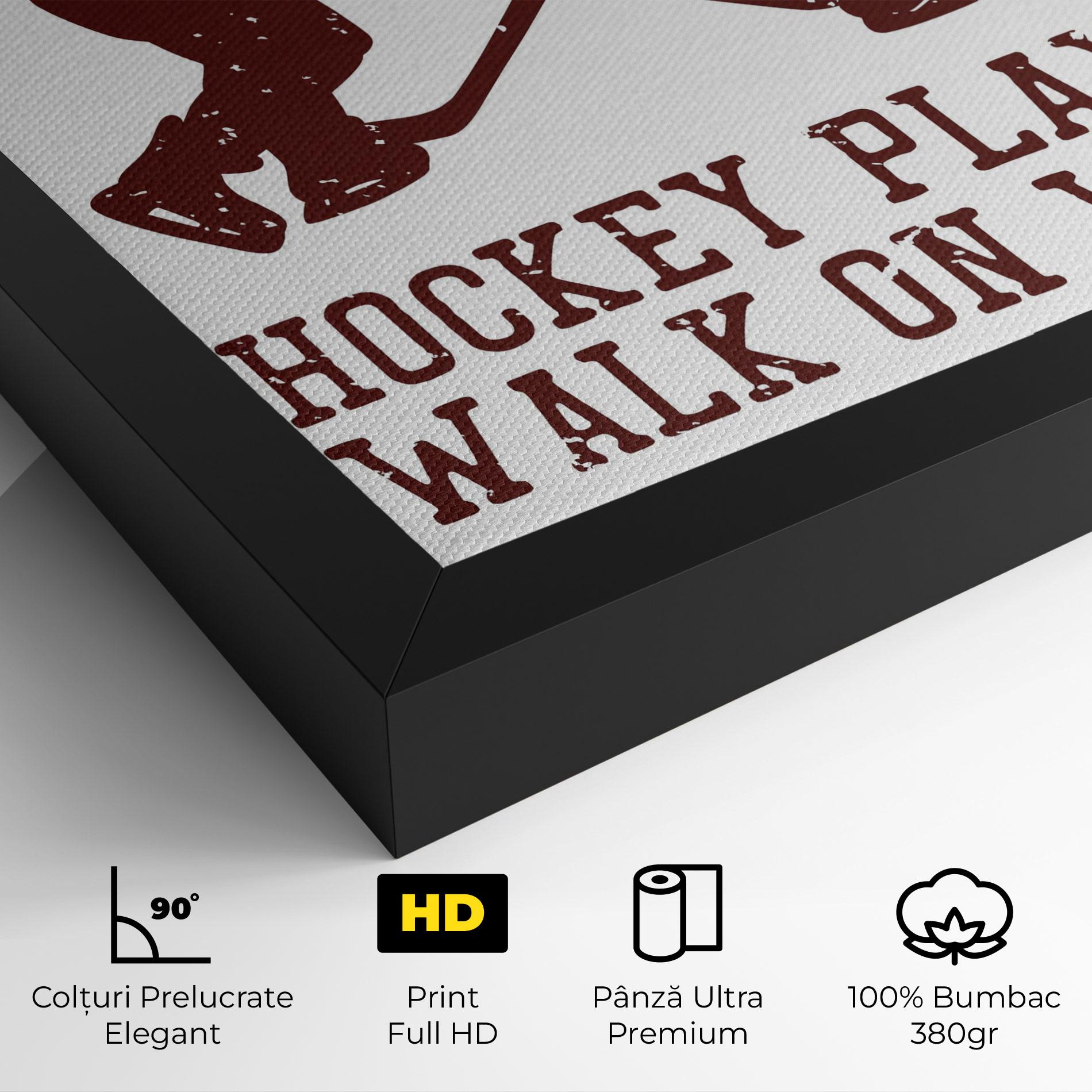 Tablou Canvas Hockey Walk mockup 4