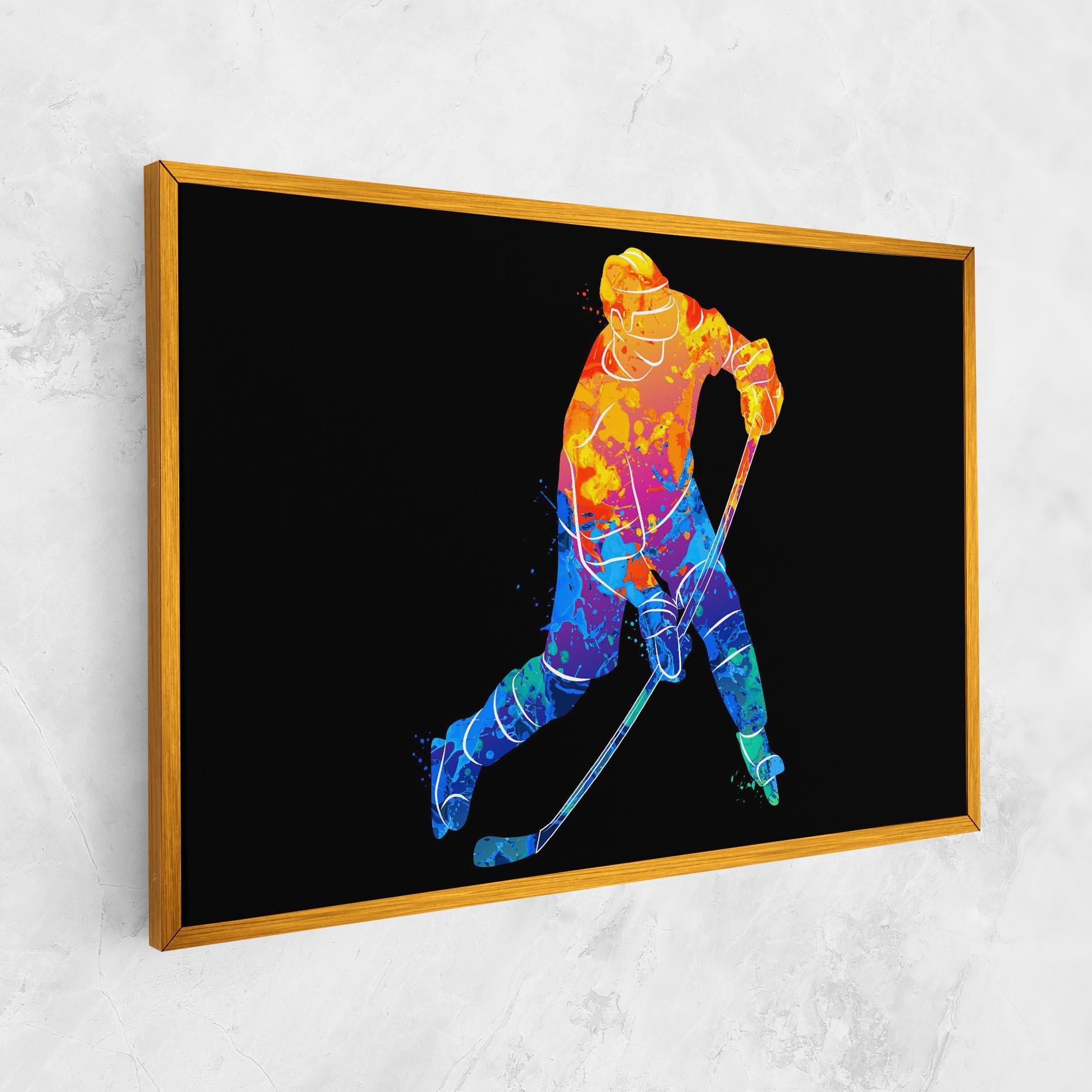 Tablou Canvas Color Mix Hockey mockup 1