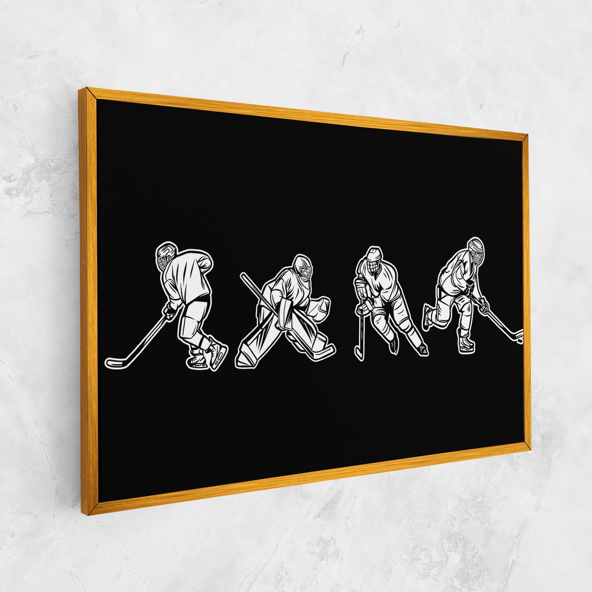 Tablou Canvas Hockey Four mockup 1