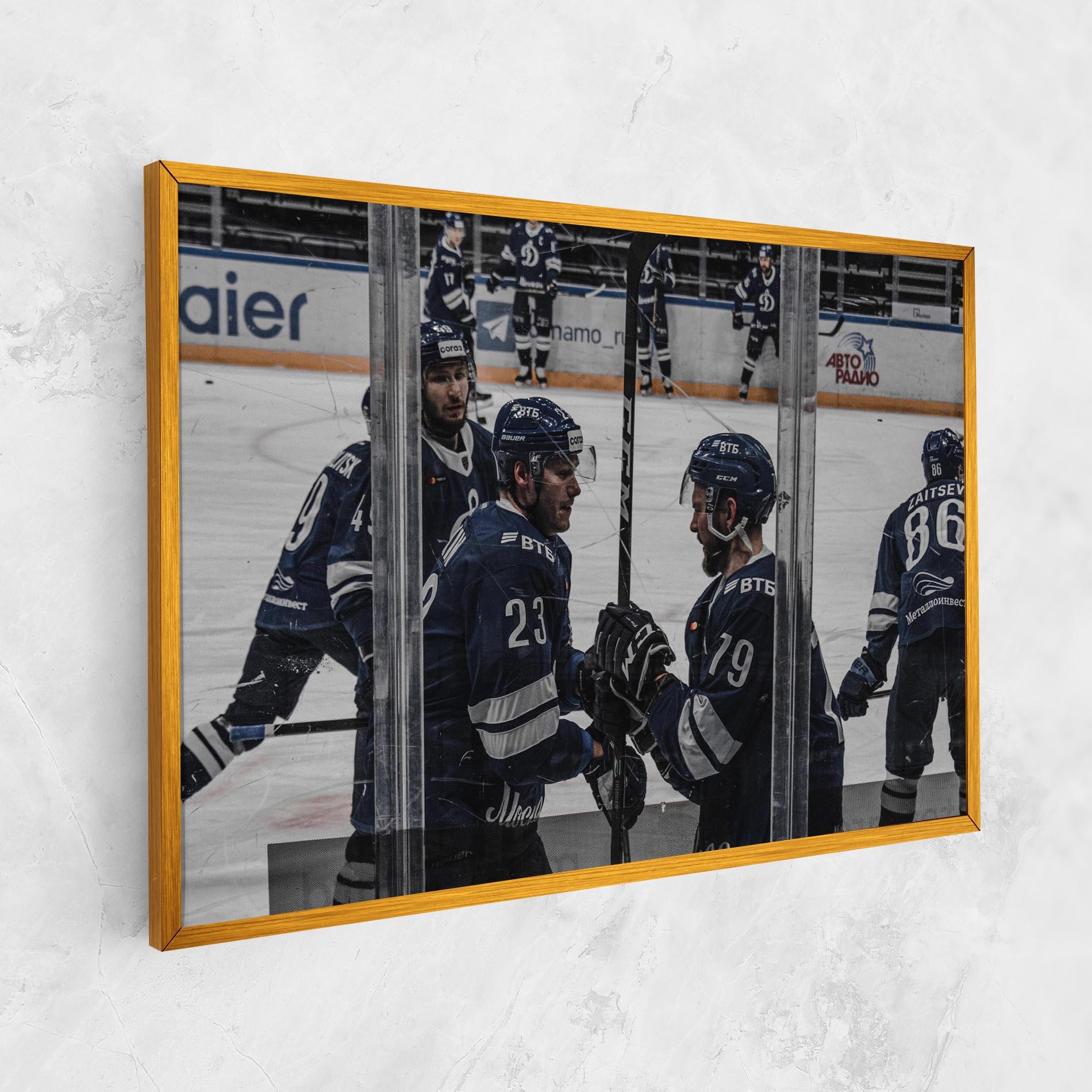 Tablou Canvas Hockey Players mockup 1