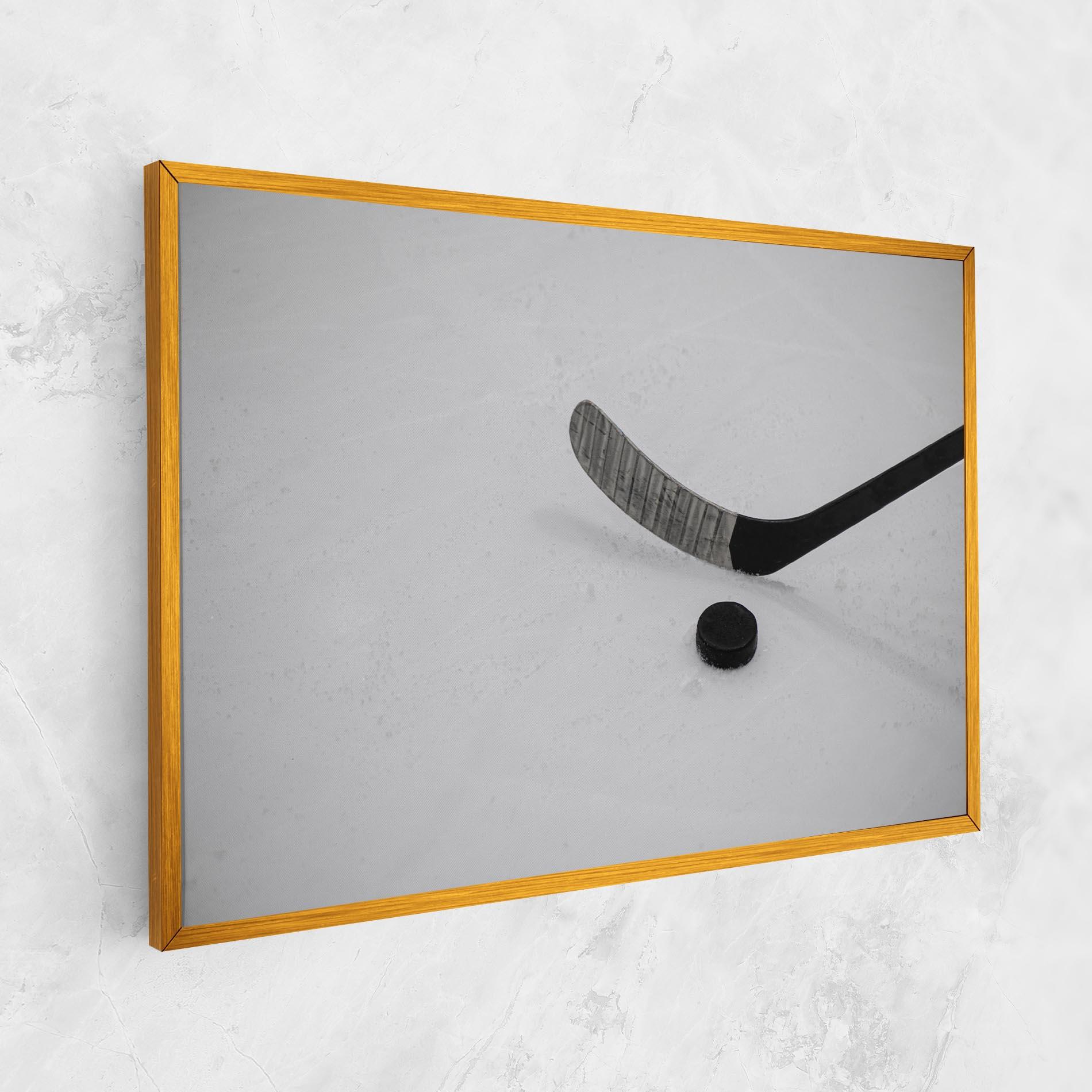 Tablou Canvas Hockey Puck mockup 1
