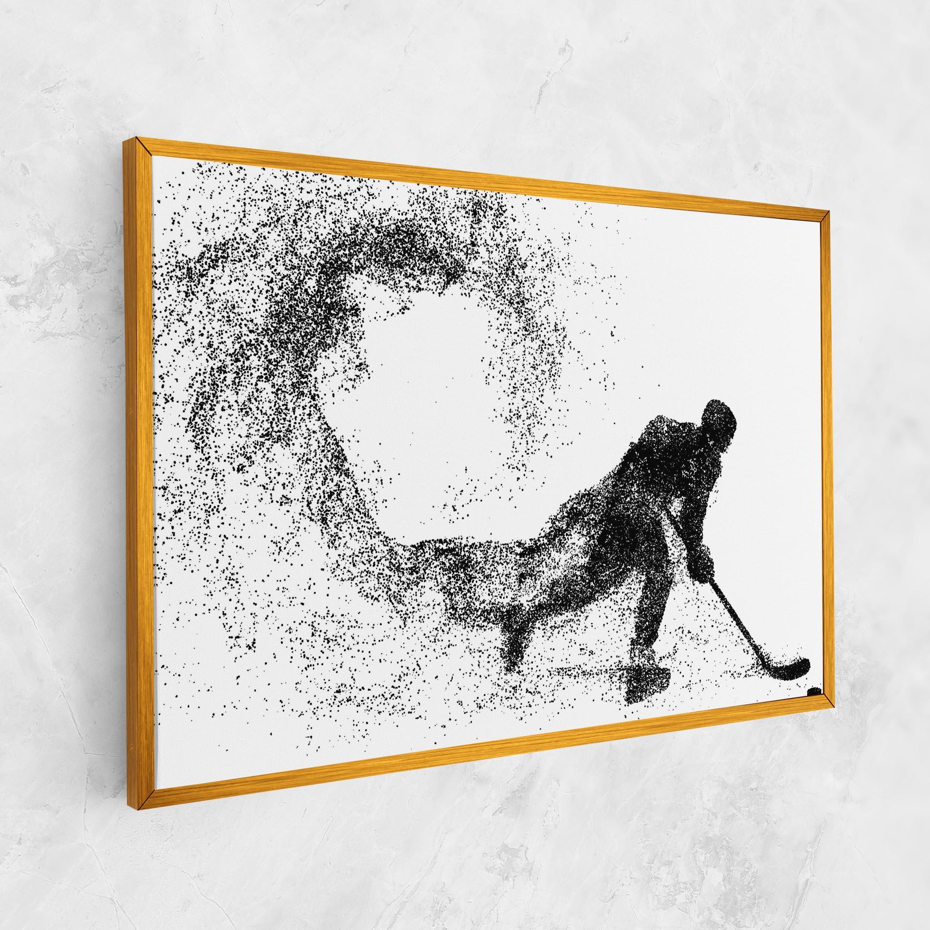 Tablou Canvas Playing Hockey mockup 1
