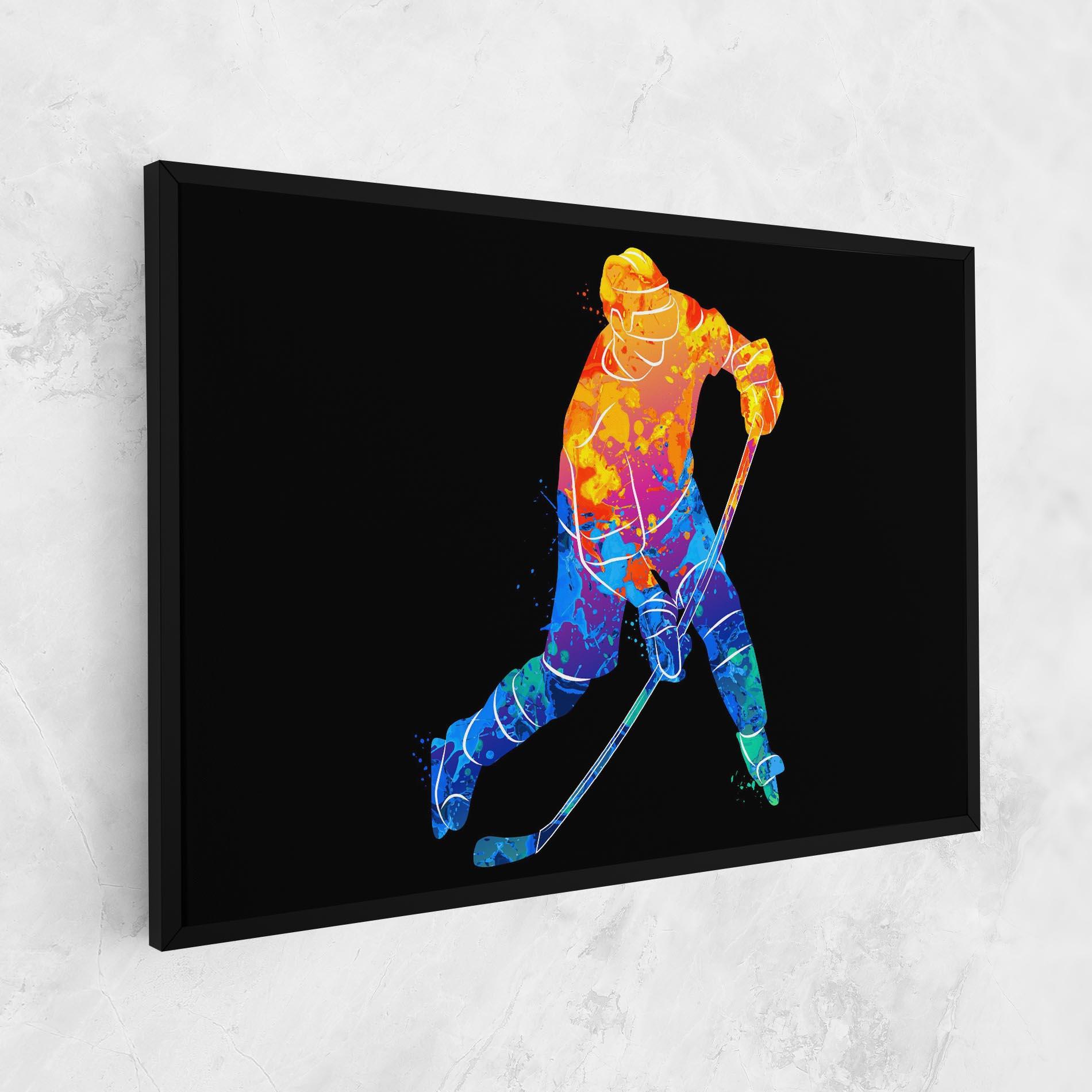 Tablou Canvas Color Mix Hockey mockup 1