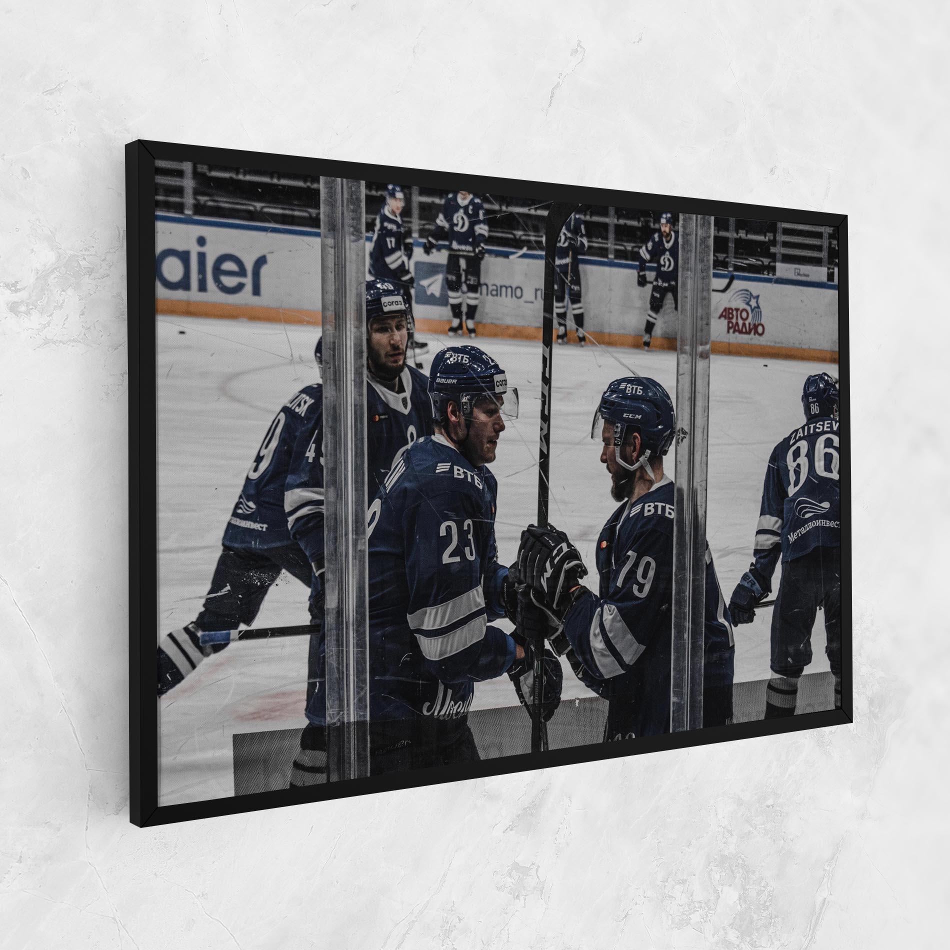 Tablou Canvas Hockey Players mockup 1