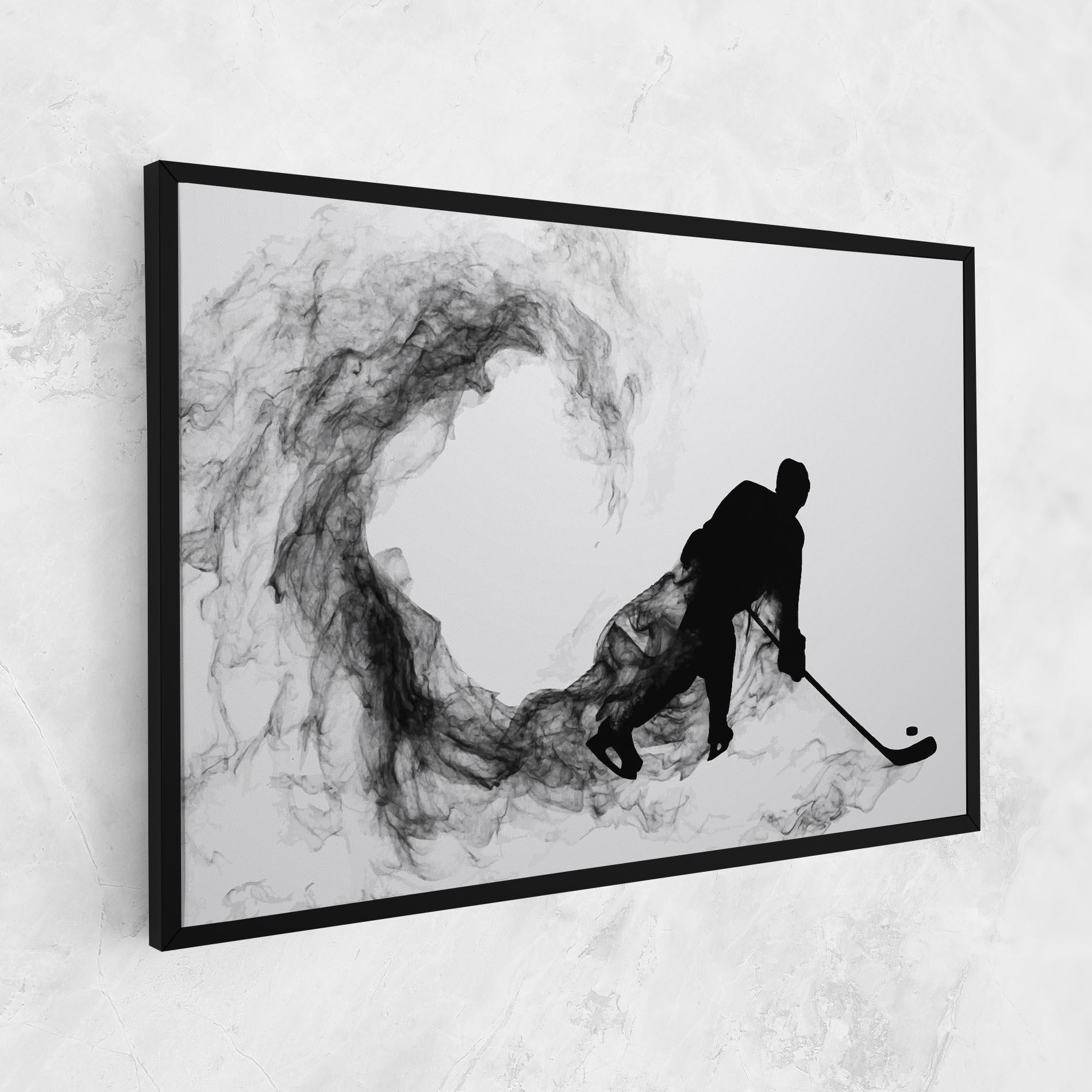 Tablou Canvas Hockey Smoke mockup 1