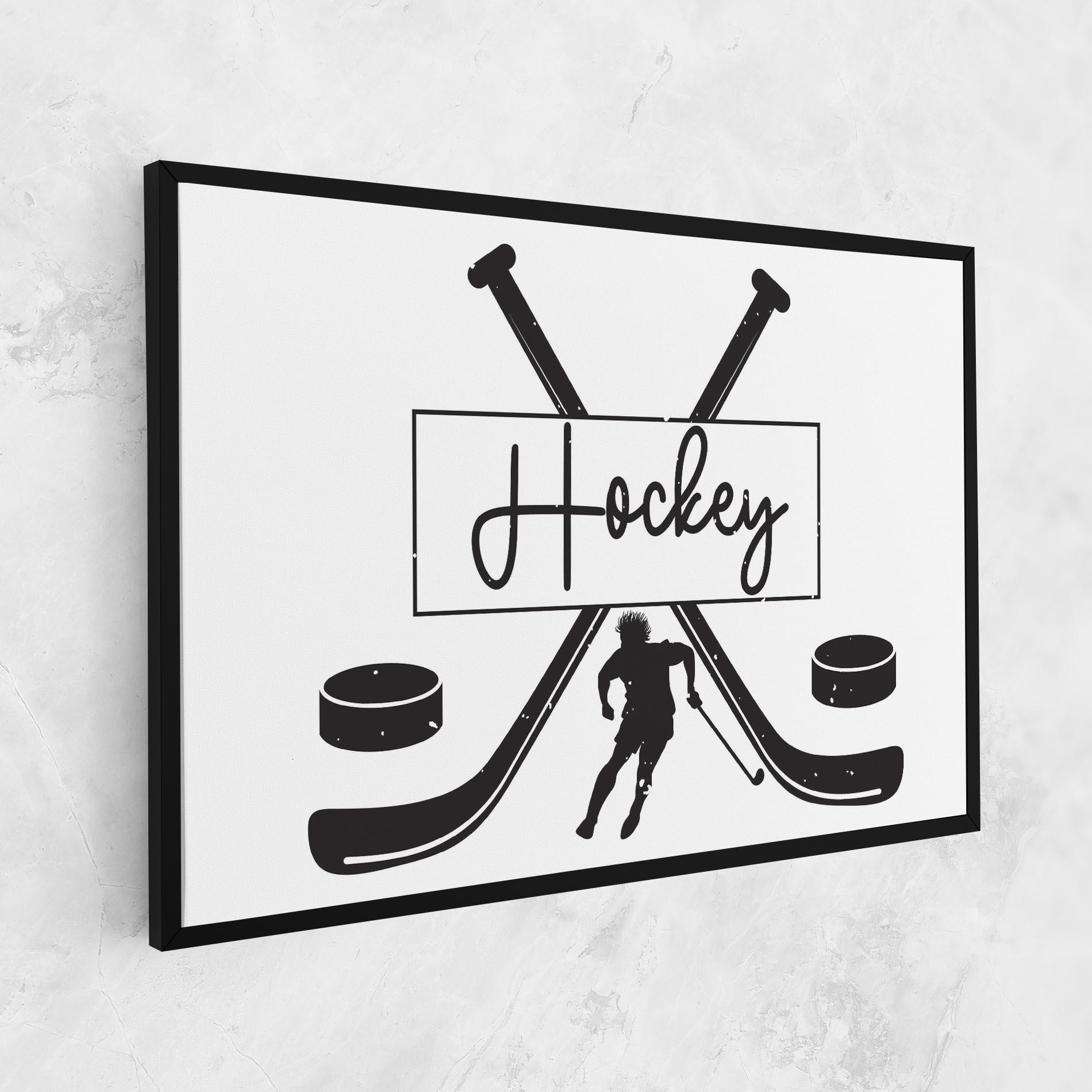 Tablou Canvas Hockey Stick mockup 1