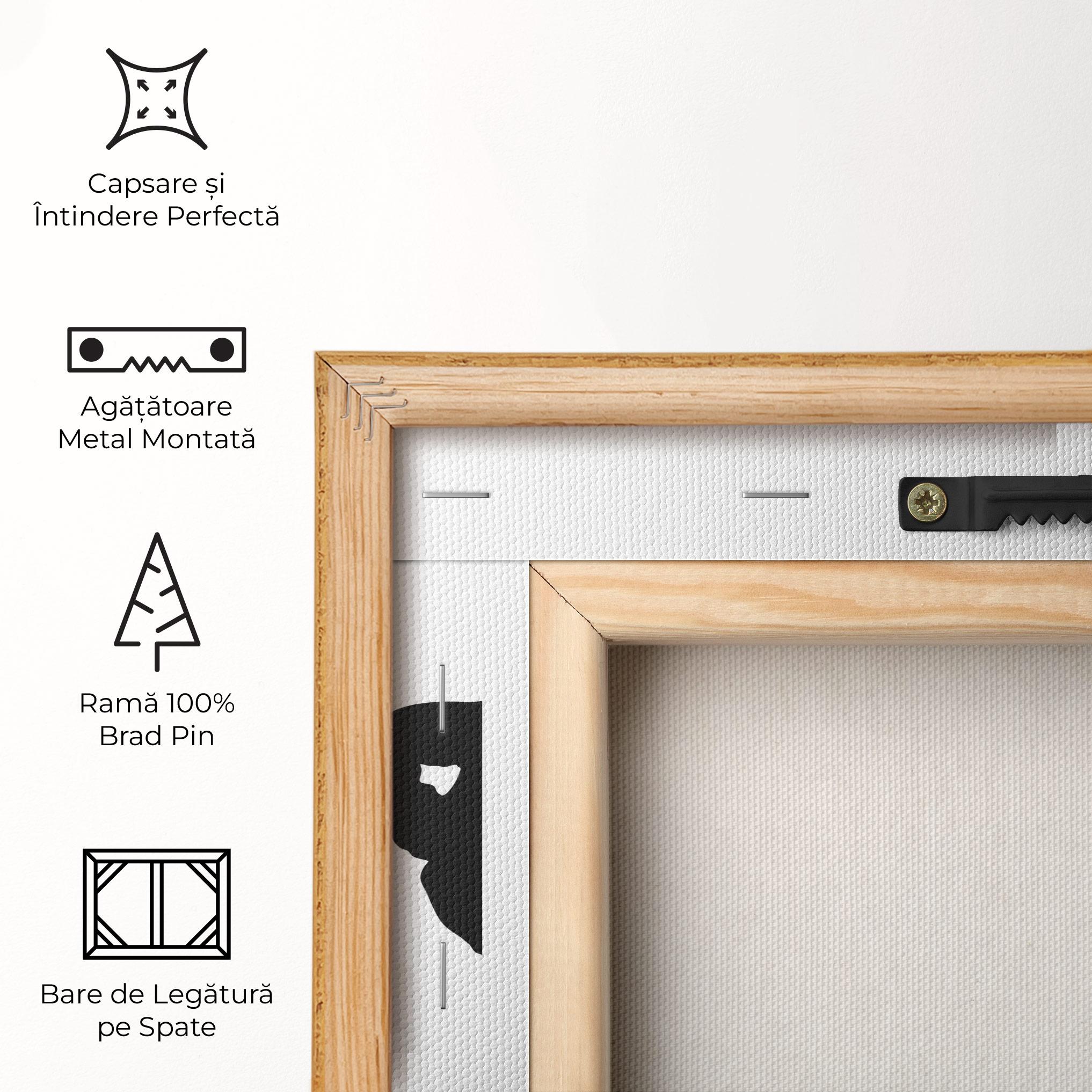 Tablou Canvas Hockey Pose mockup 5