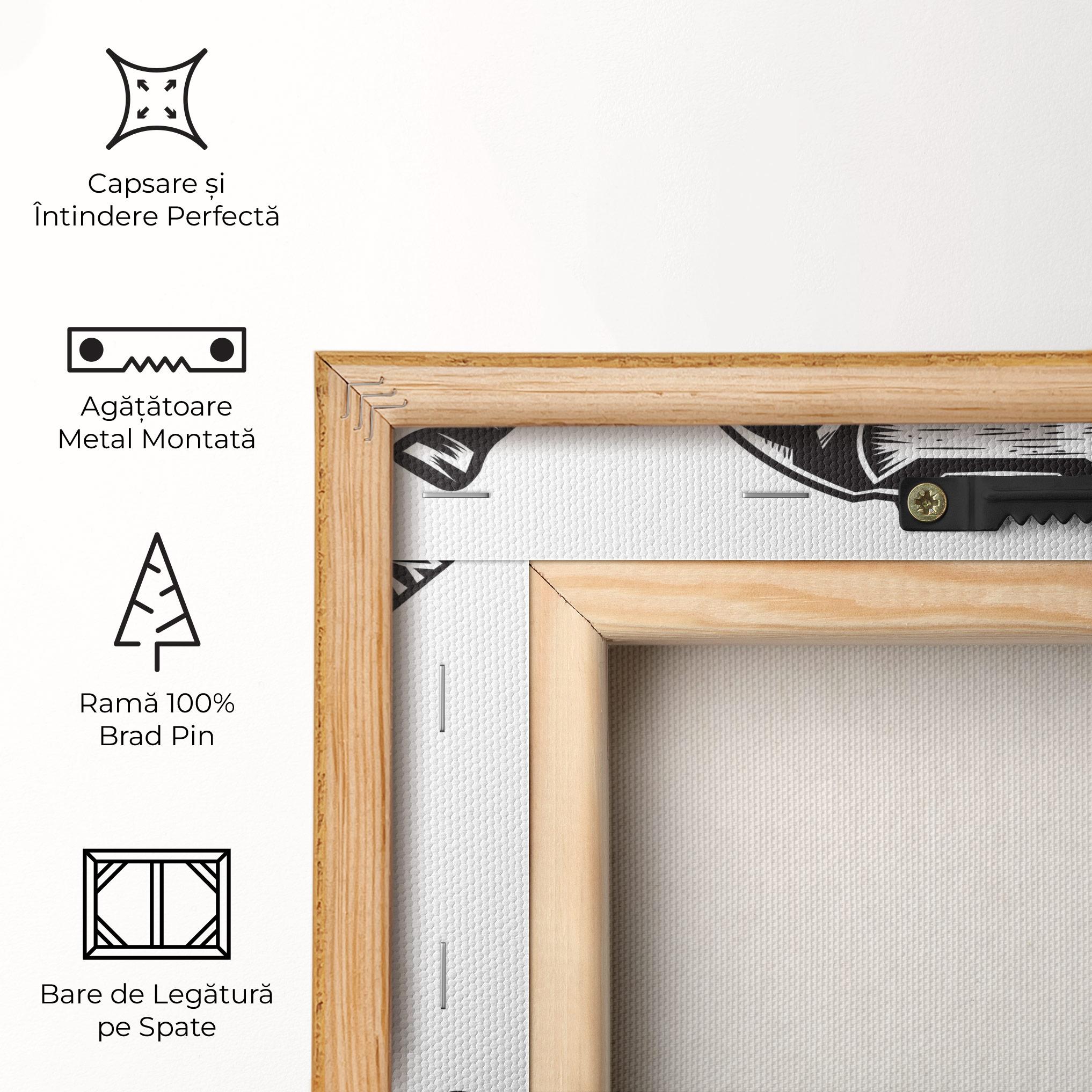 Tablou Canvas Monkey Hockey mockup 5