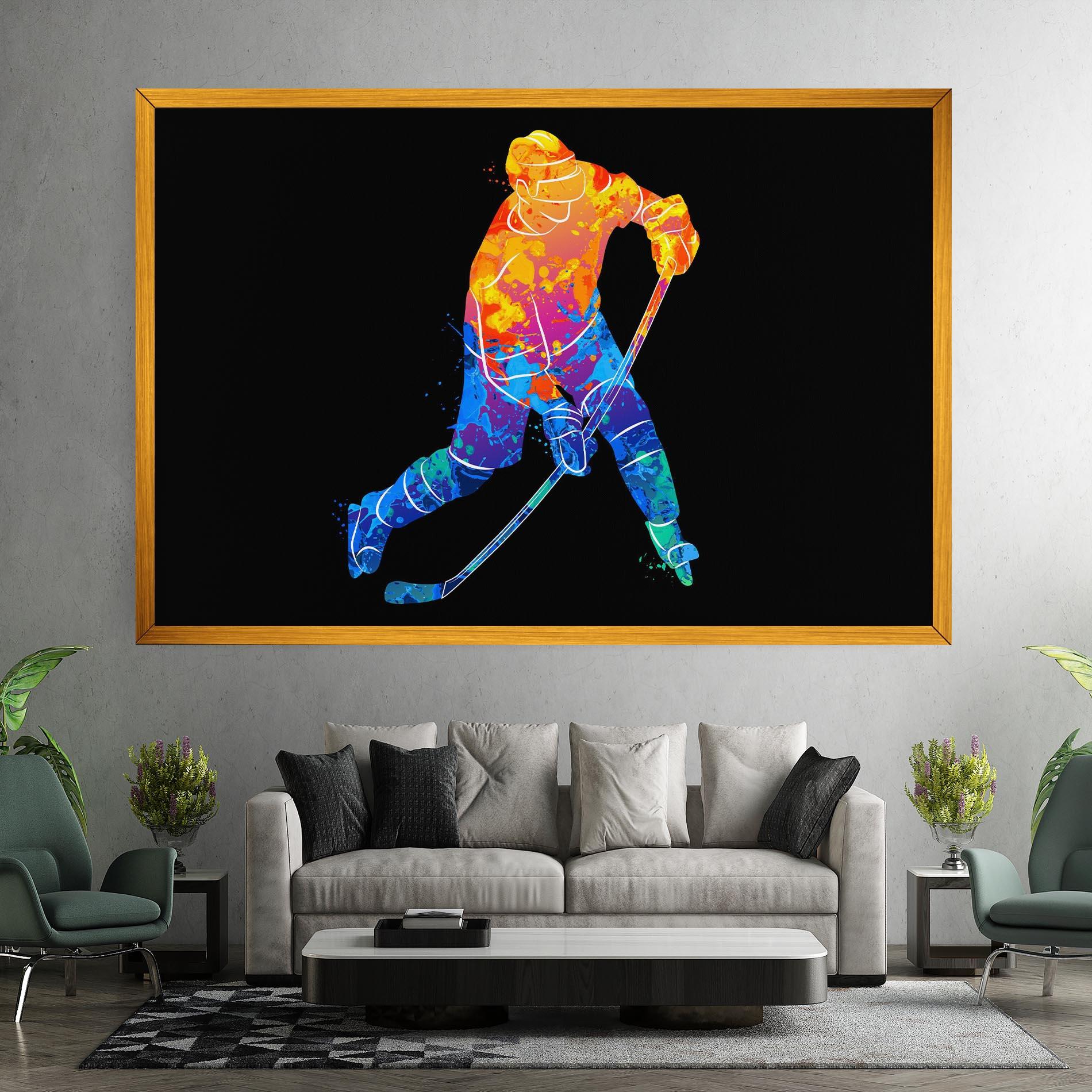 Tablou Canvas Color Mix Hockey mockup 7